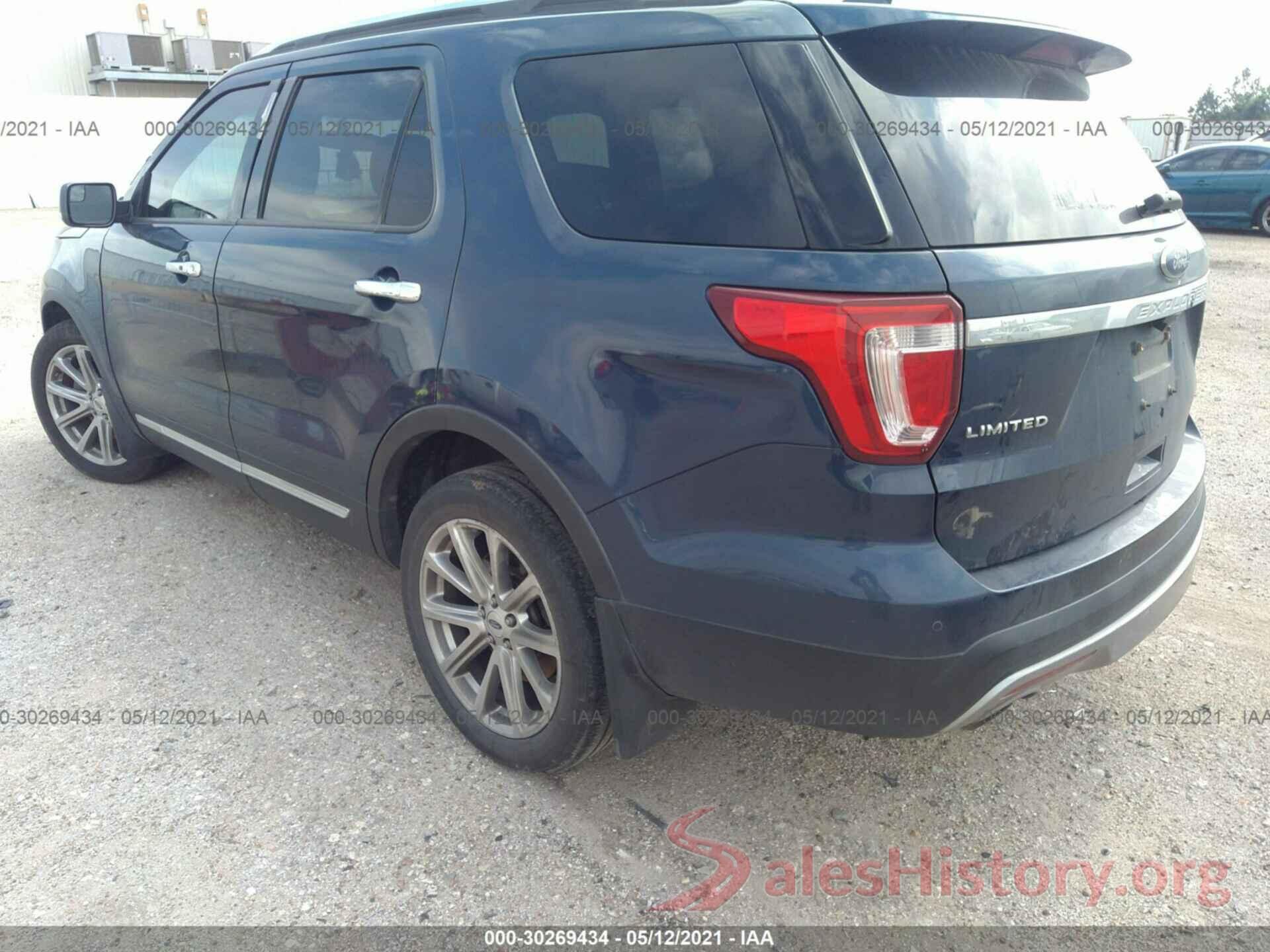 1FM5K7FH5GGB79509 2016 FORD EXPLORER