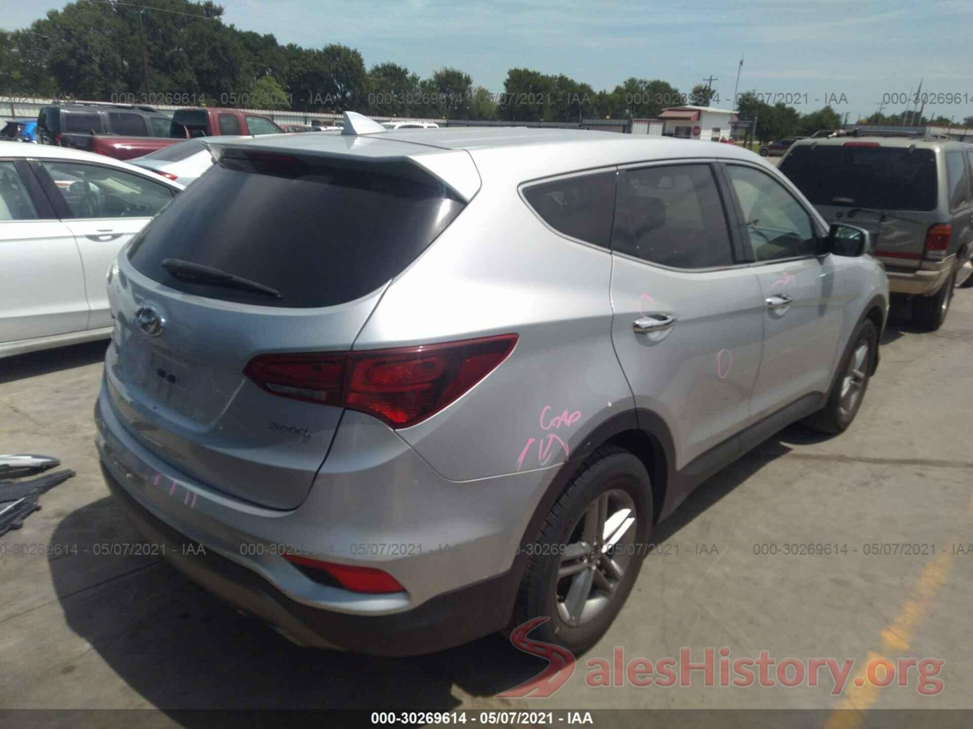 5XYZT3LB4HG454626 2017 HYUNDAI SANTA FE SPORT