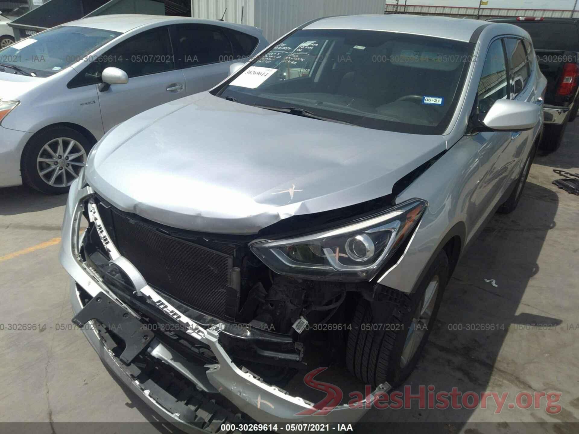 5XYZT3LB4HG454626 2017 HYUNDAI SANTA FE SPORT