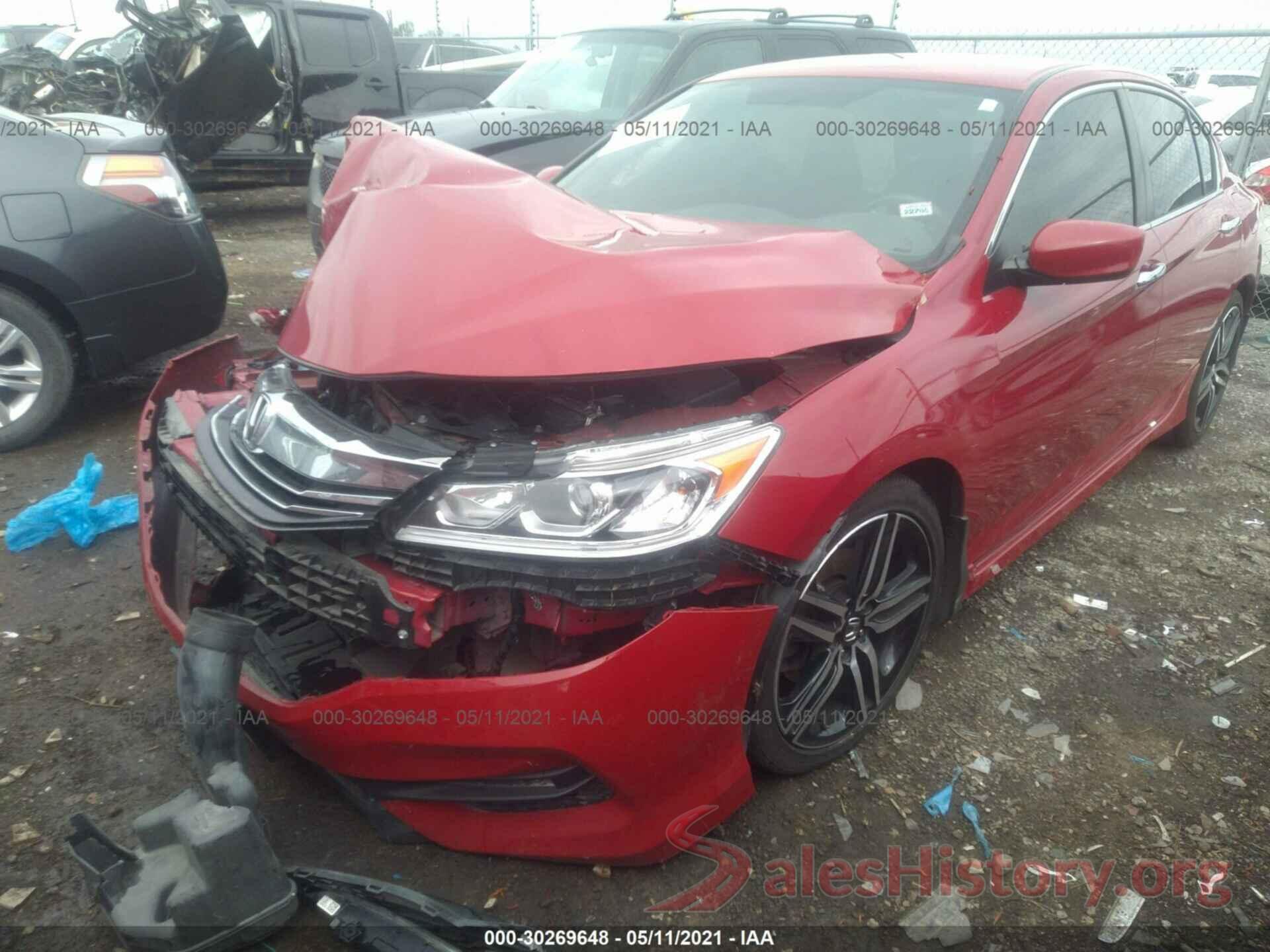 1HGCR2F56HA250321 2017 HONDA ACCORD SEDAN