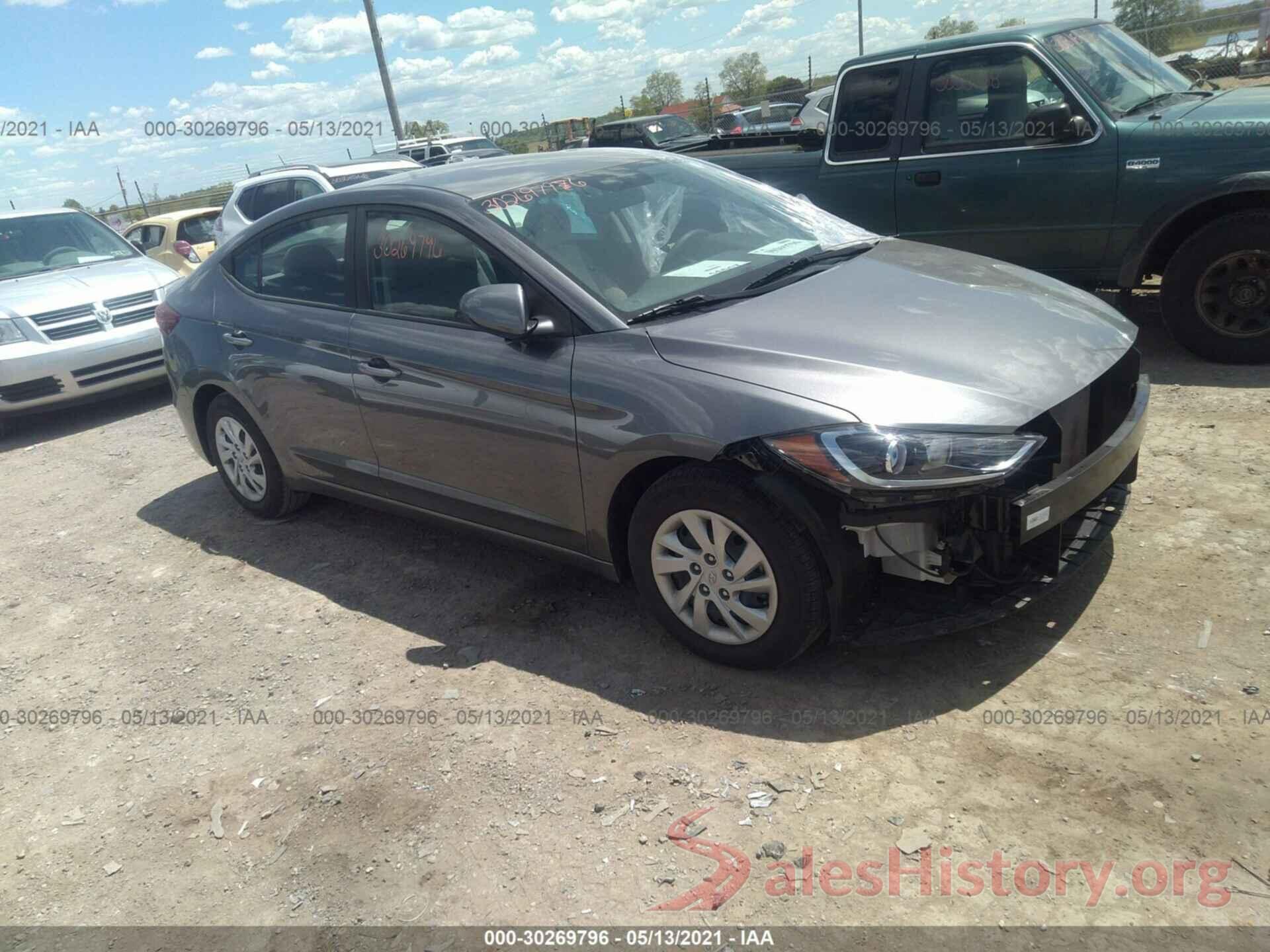 5NPD74LF5JH399545 2018 HYUNDAI ELANTRA