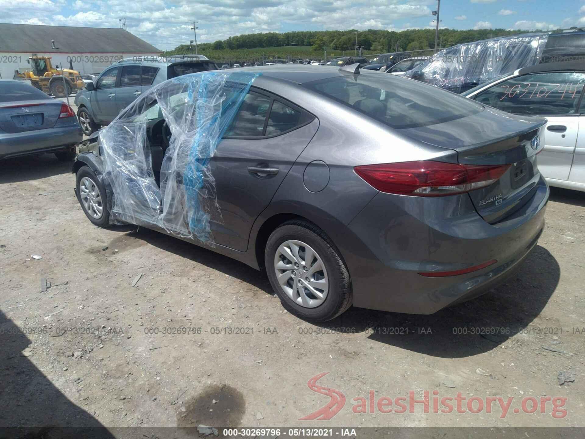 5NPD74LF5JH399545 2018 HYUNDAI ELANTRA