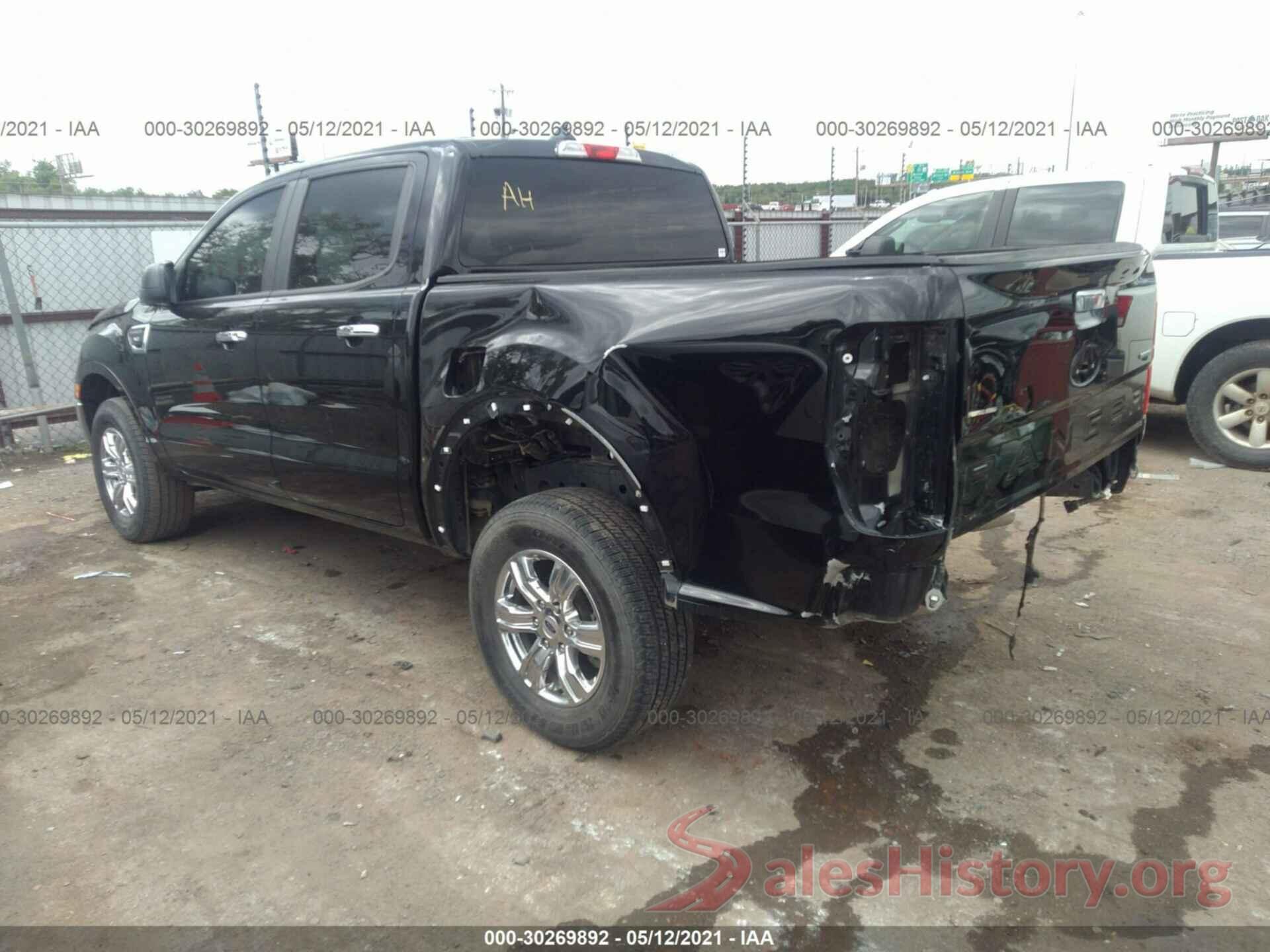 1FTER4EH4KLA55084 2019 FORD RANGER