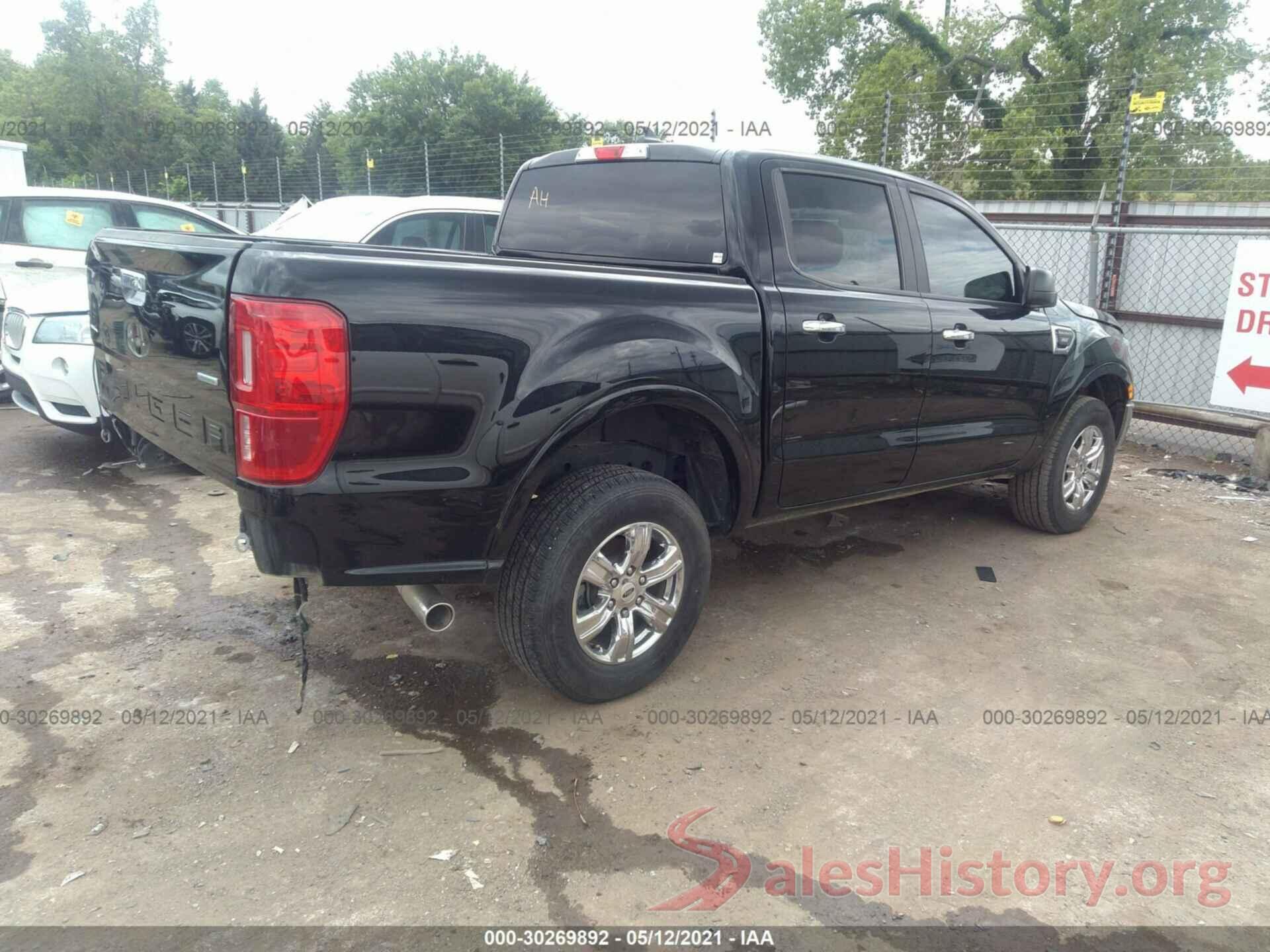 1FTER4EH4KLA55084 2019 FORD RANGER