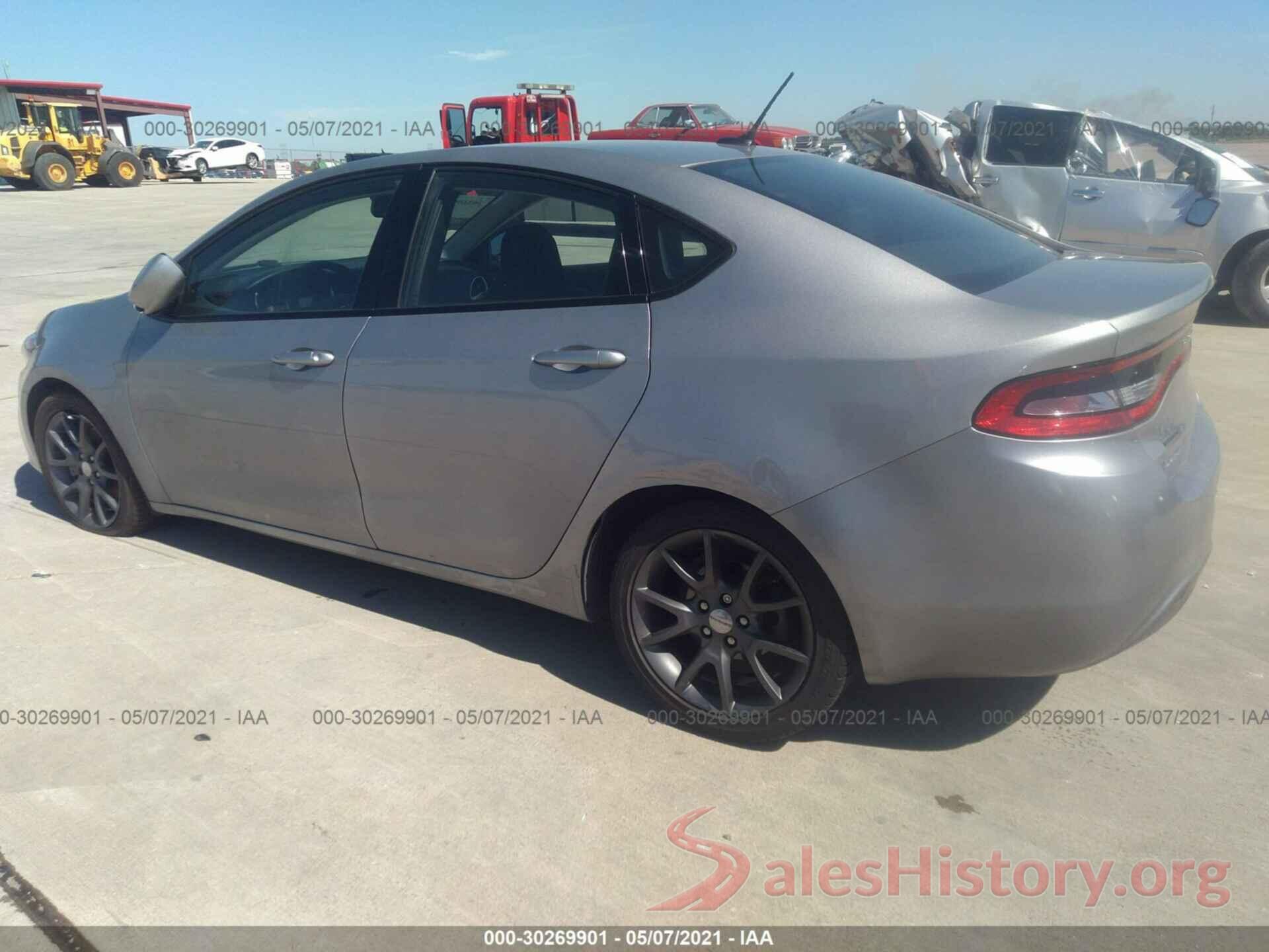 1C3CDFAA7GD767394 2016 DODGE DART