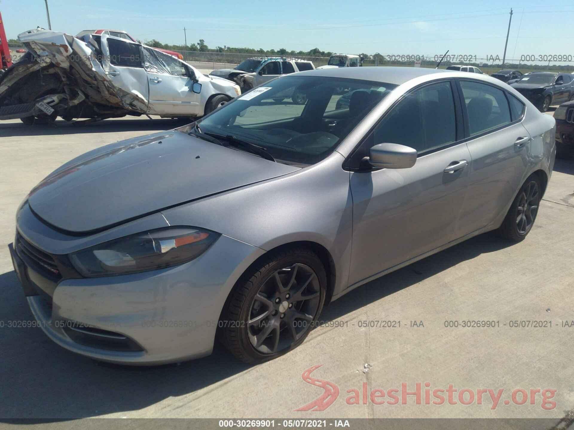 1C3CDFAA7GD767394 2016 DODGE DART