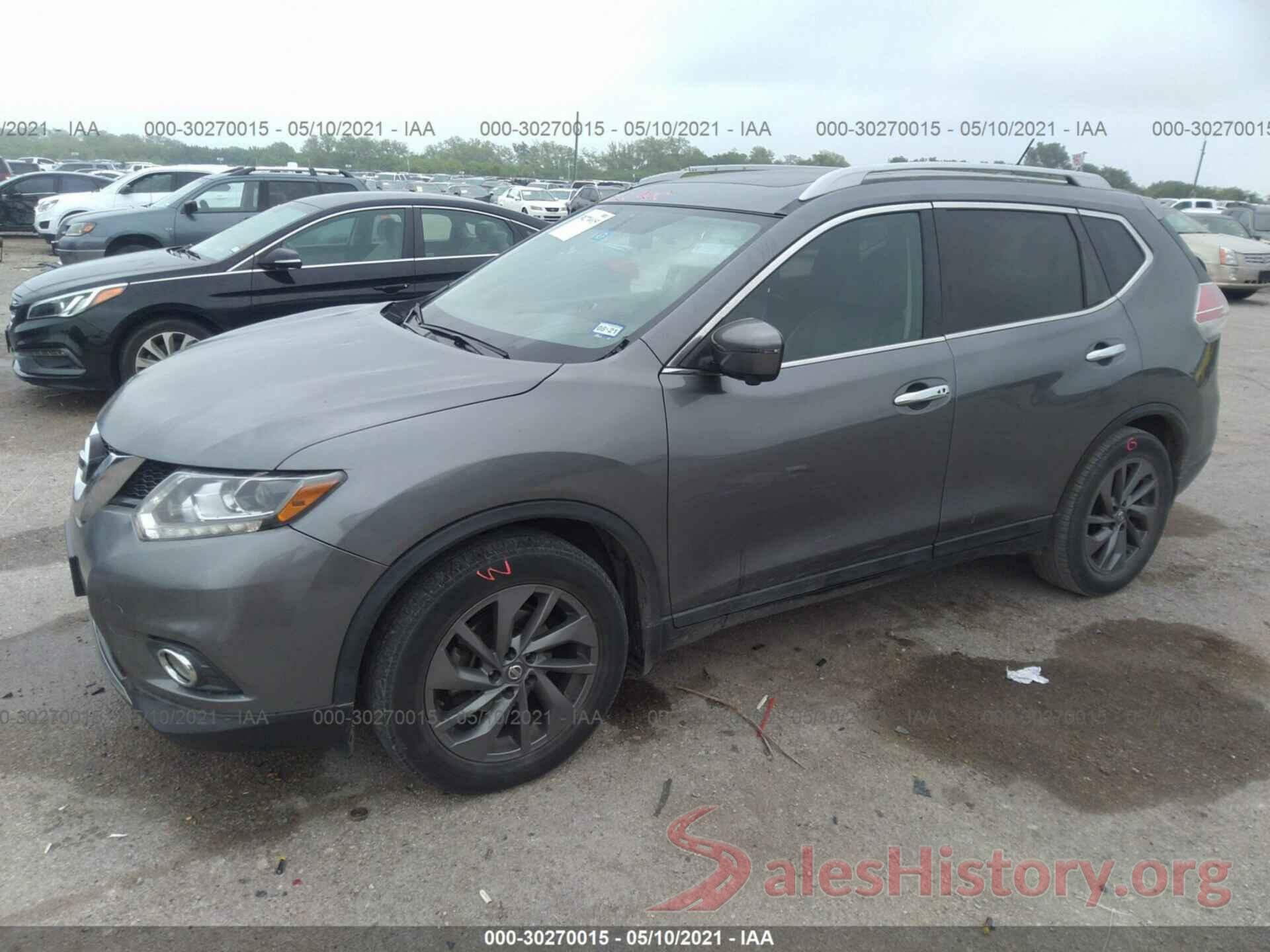 5N1AT2MT8GC897620 2016 NISSAN ROGUE