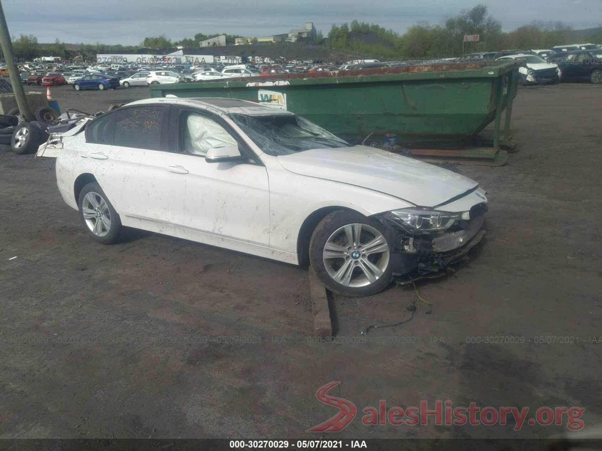 WBA8E3G5XGNU03307 2016 BMW 3 SERIES