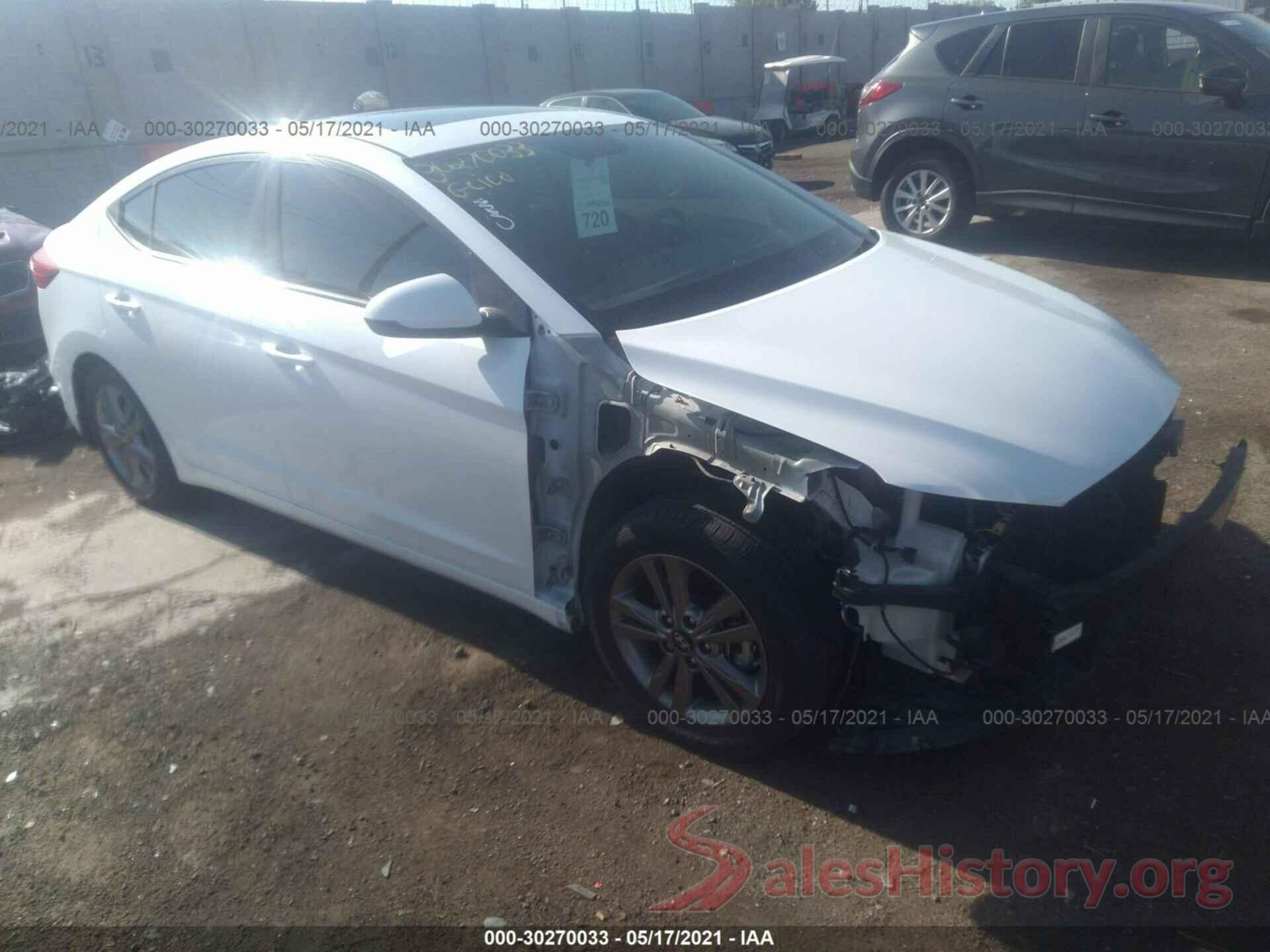 5NPD84LF7JH327582 2018 HYUNDAI ELANTRA