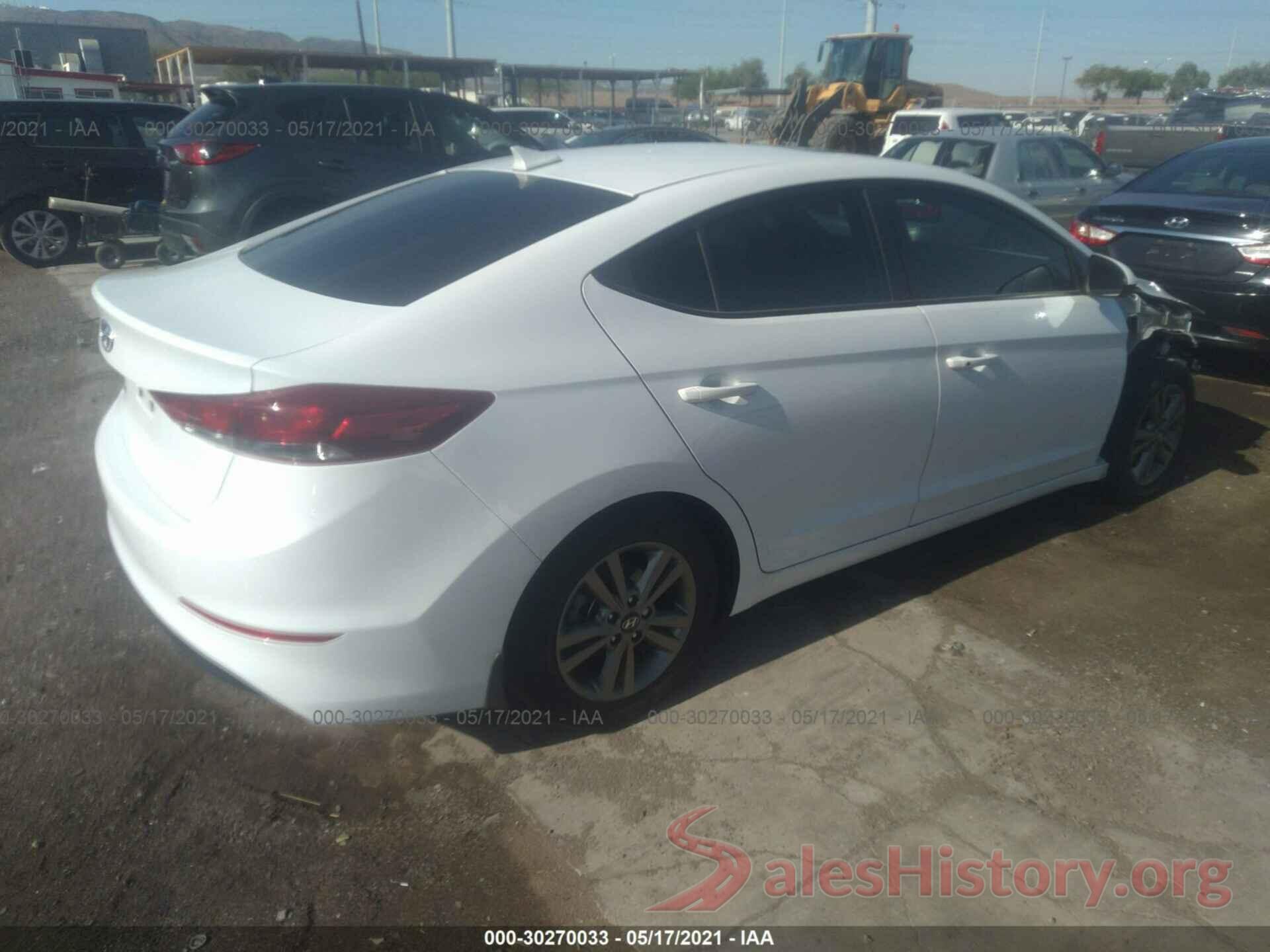 5NPD84LF7JH327582 2018 HYUNDAI ELANTRA