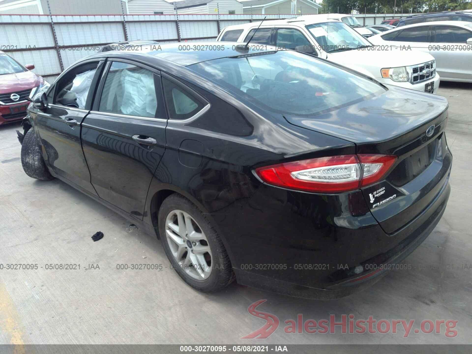 3FA6P0H75GR259249 2016 FORD FUSION