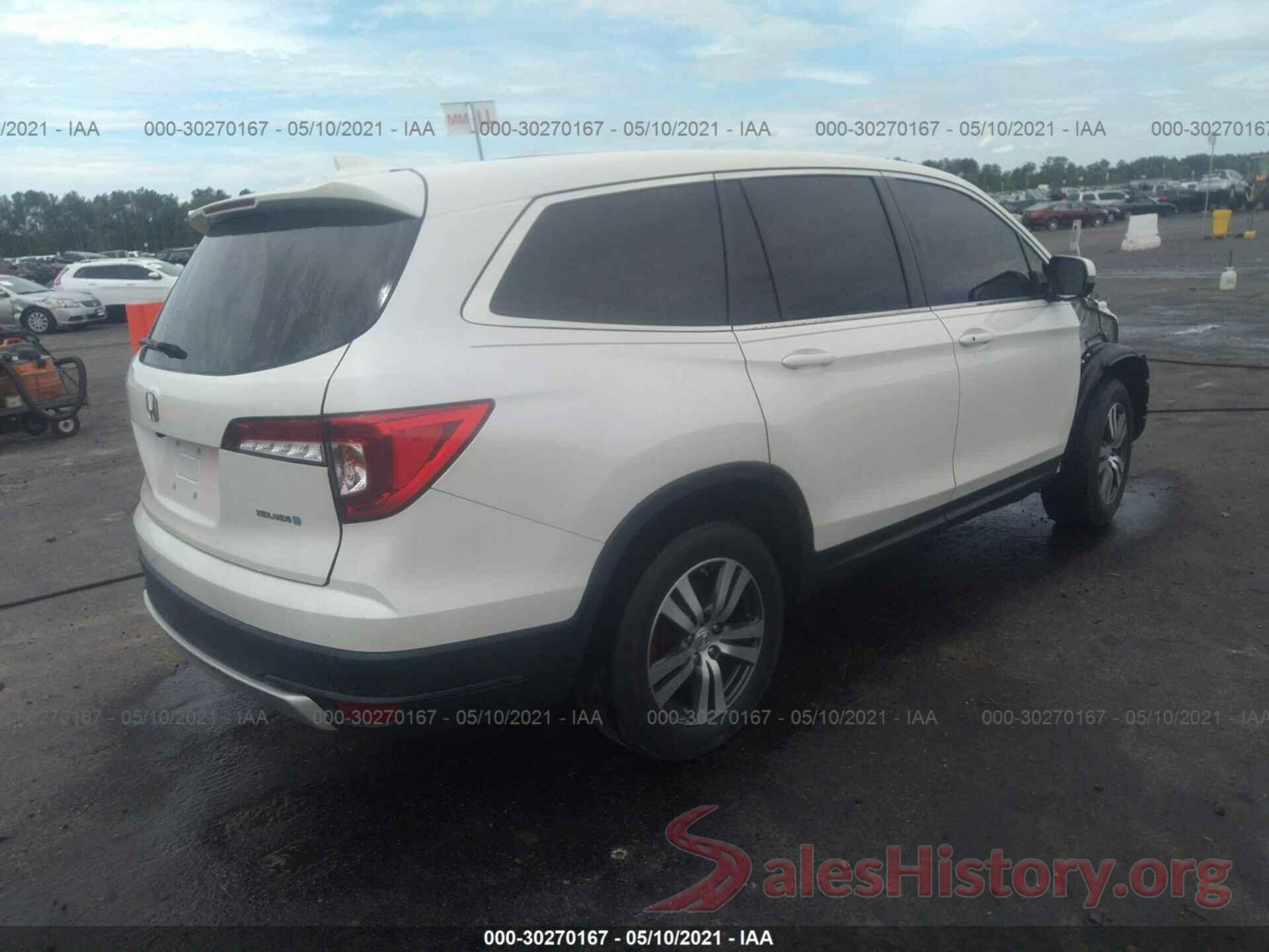 5FNYF5H52KB020981 2019 HONDA PILOT