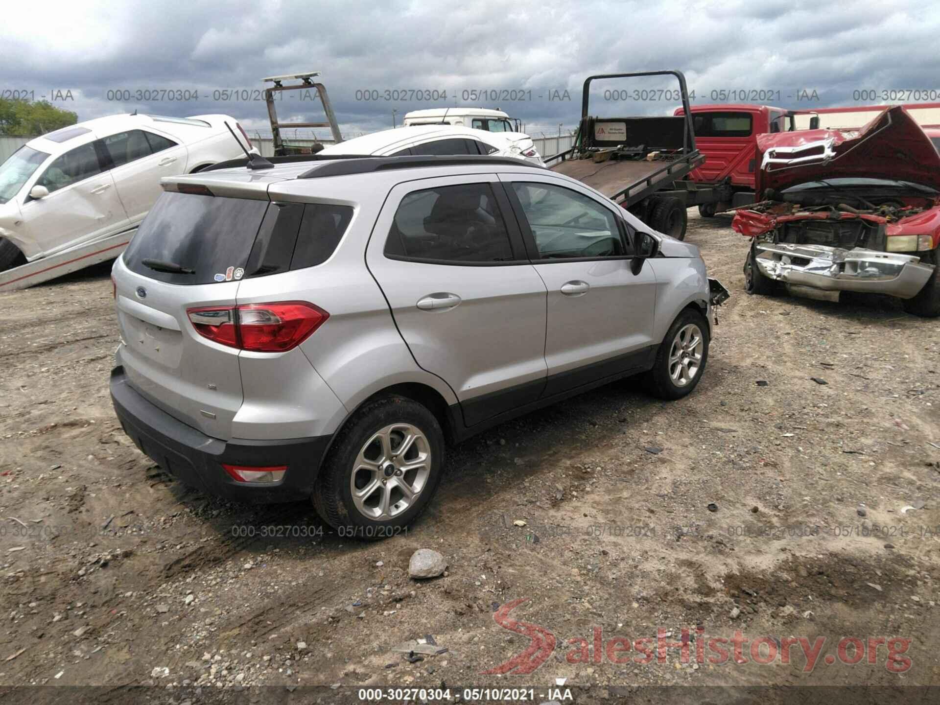 MAJ3S2GE3KC307464 2019 FORD ECOSPORT