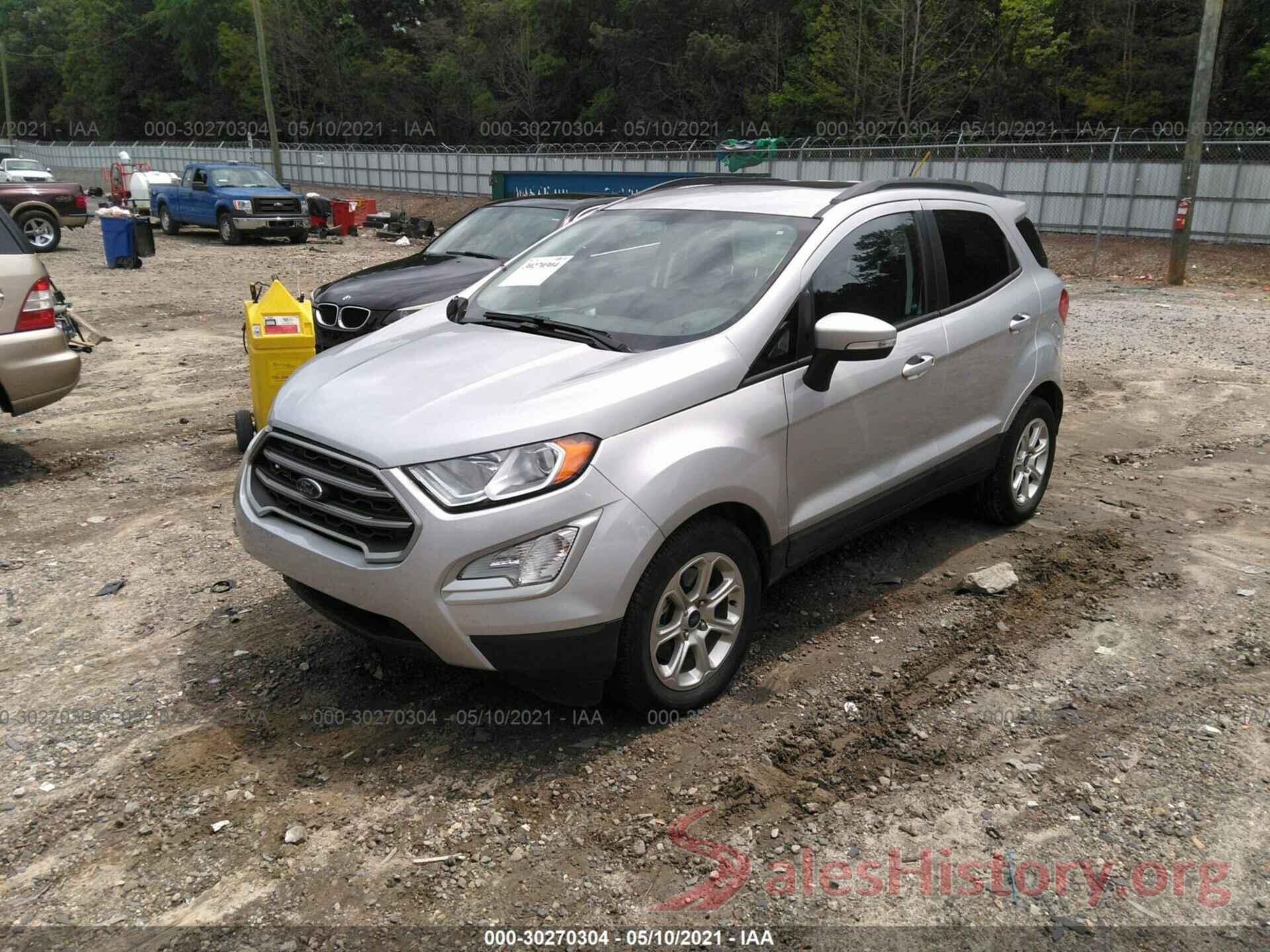 MAJ3S2GE3KC307464 2019 FORD ECOSPORT