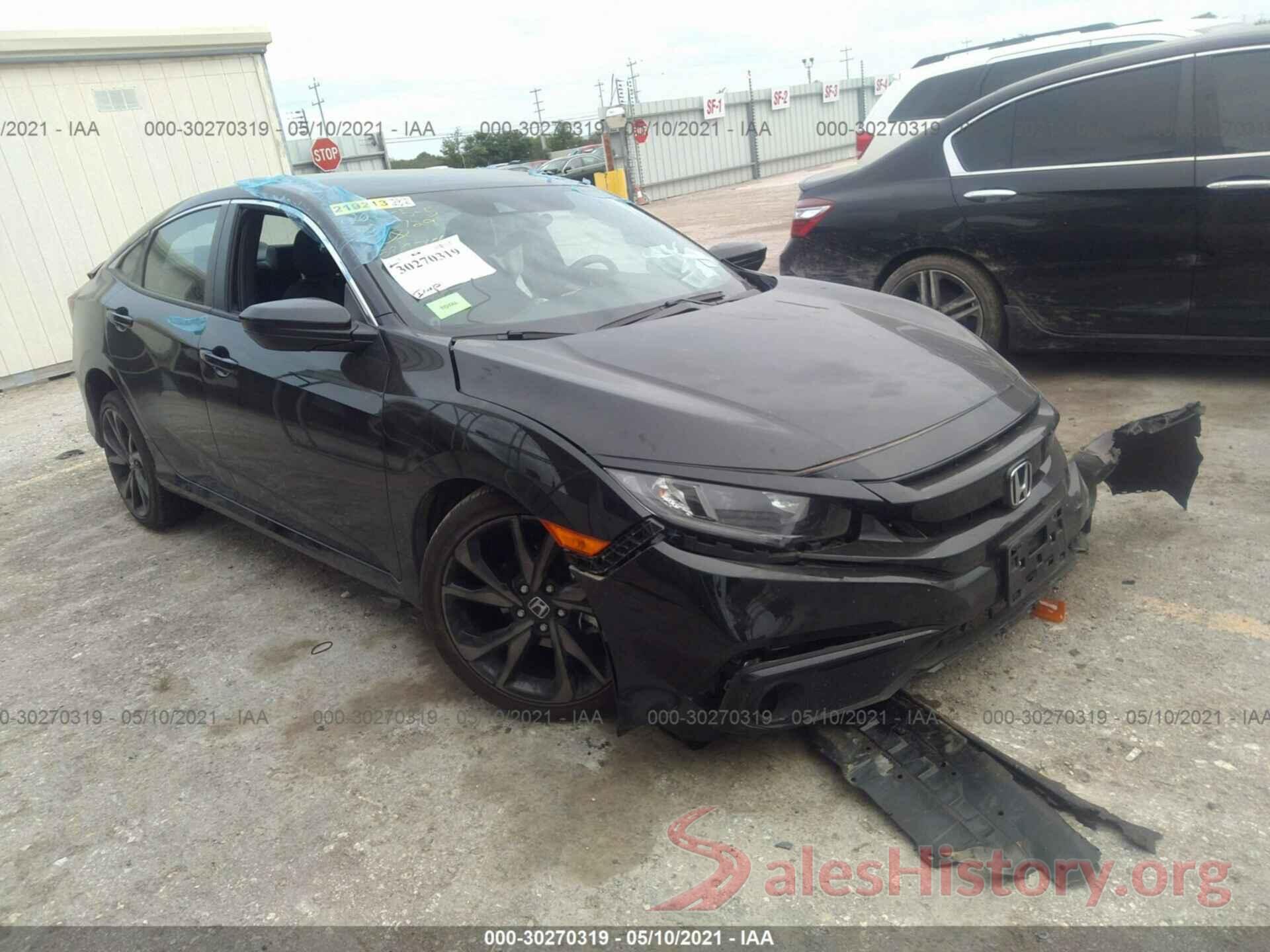 2HGFC2F83LH599746 2020 HONDA CIVIC SEDAN