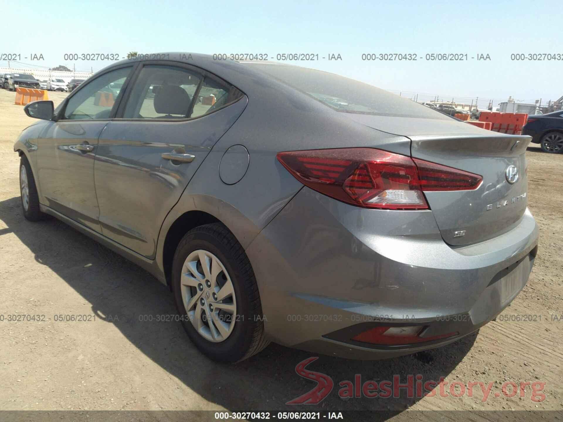 KMHD74LF2KU810631 2019 HYUNDAI ELANTRA