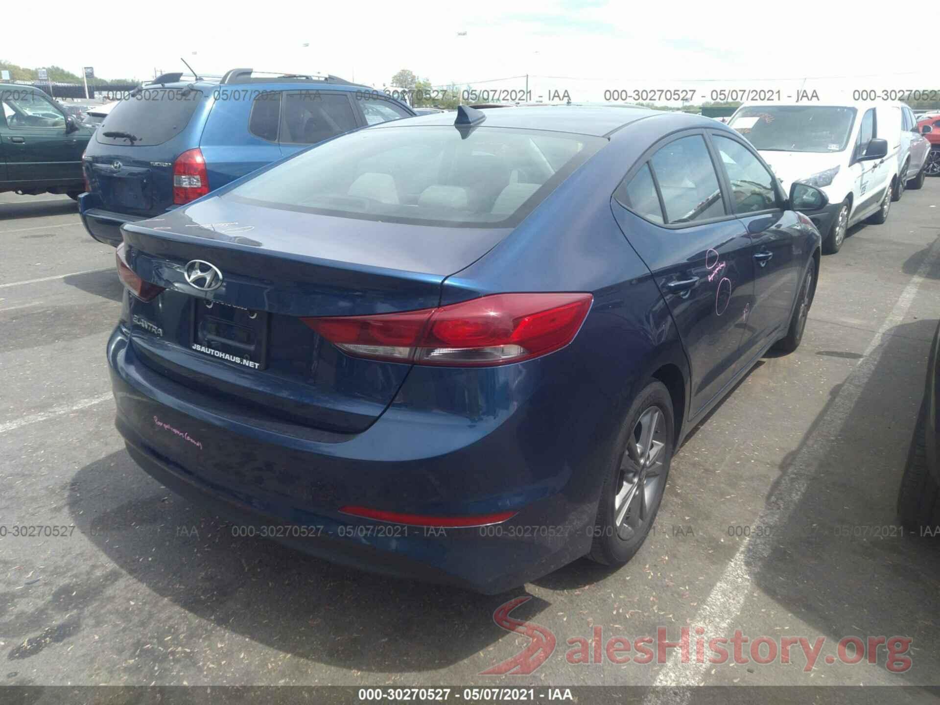 5NPD84LF6HH181766 2017 HYUNDAI ELANTRA