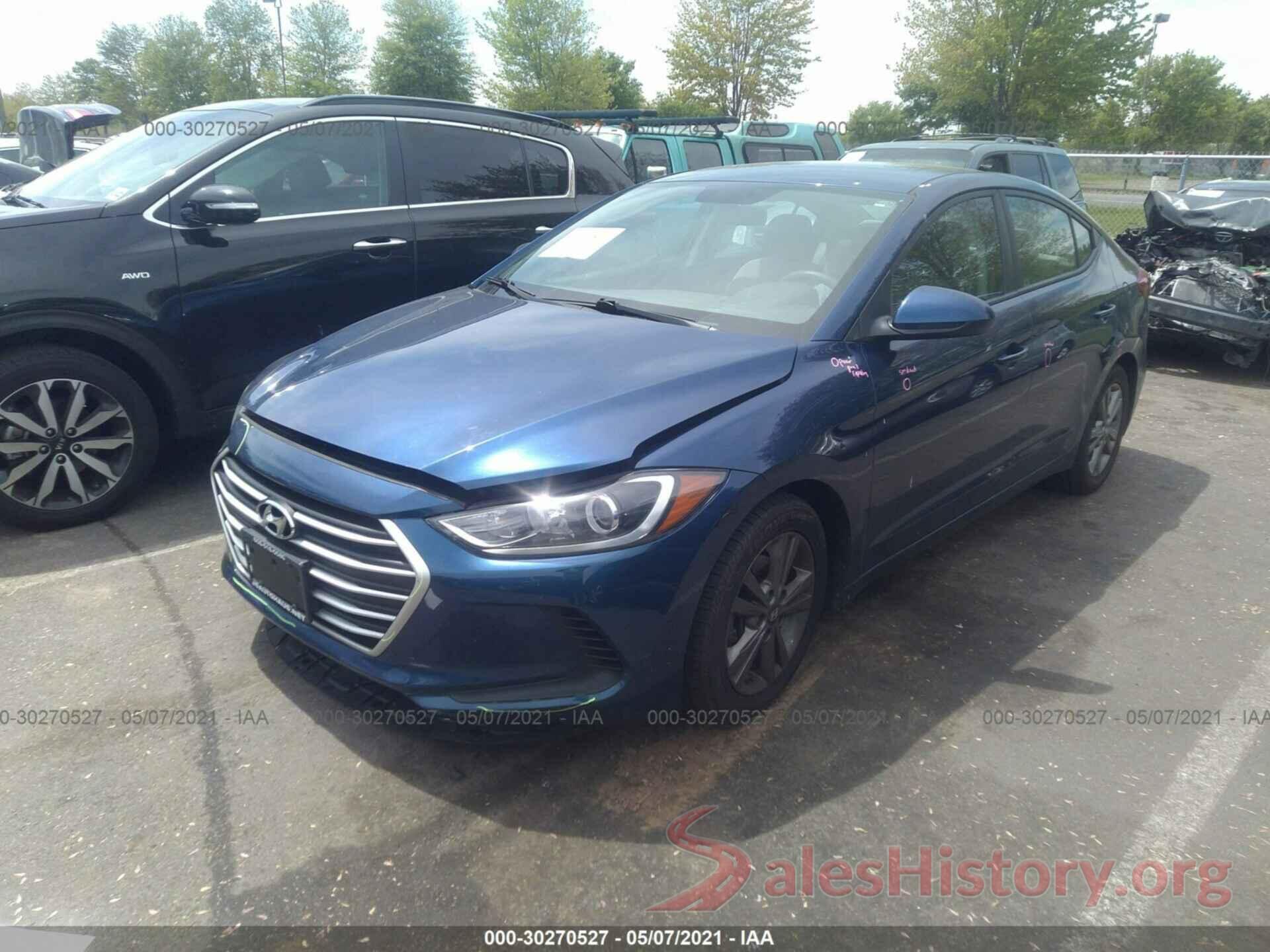 5NPD84LF6HH181766 2017 HYUNDAI ELANTRA