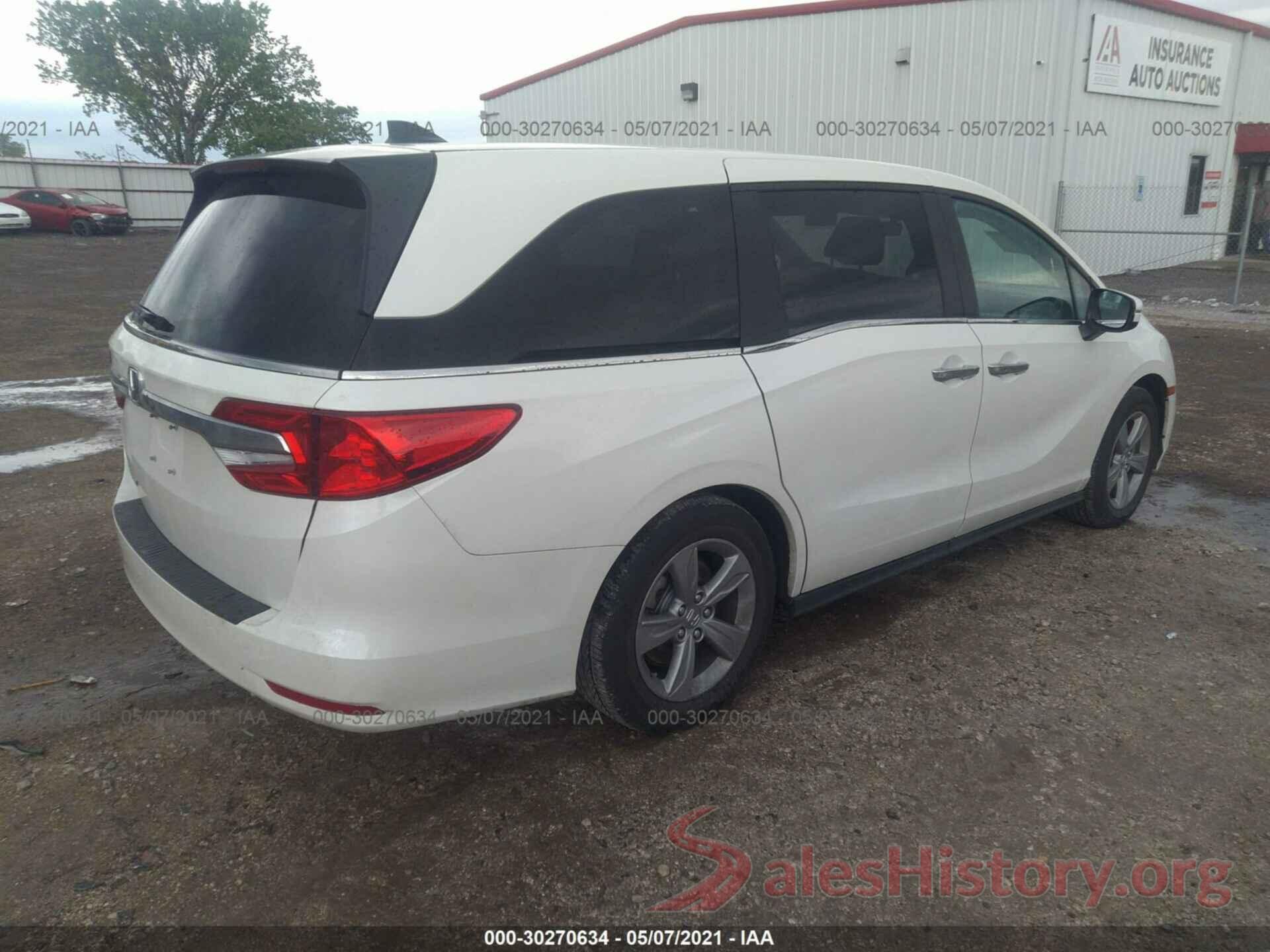 5FNRL6H72KB106389 2019 HONDA ODYSSEY