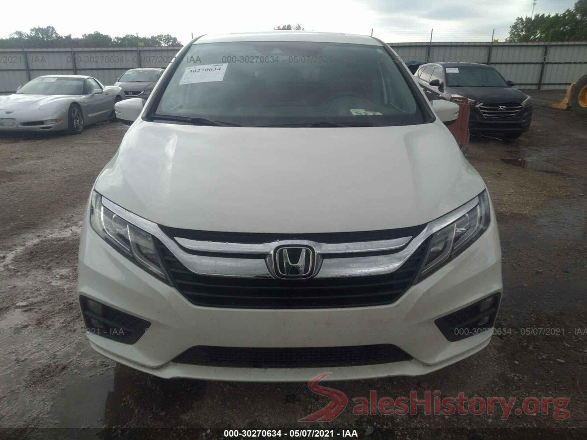 5FNRL6H72KB106389 2019 HONDA ODYSSEY