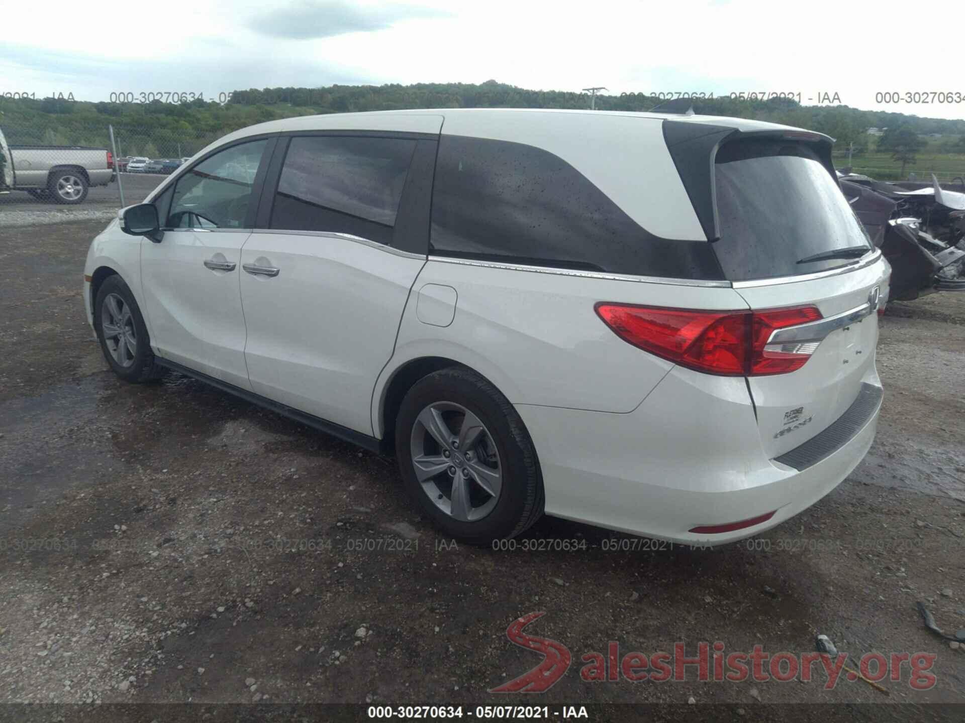 5FNRL6H72KB106389 2019 HONDA ODYSSEY