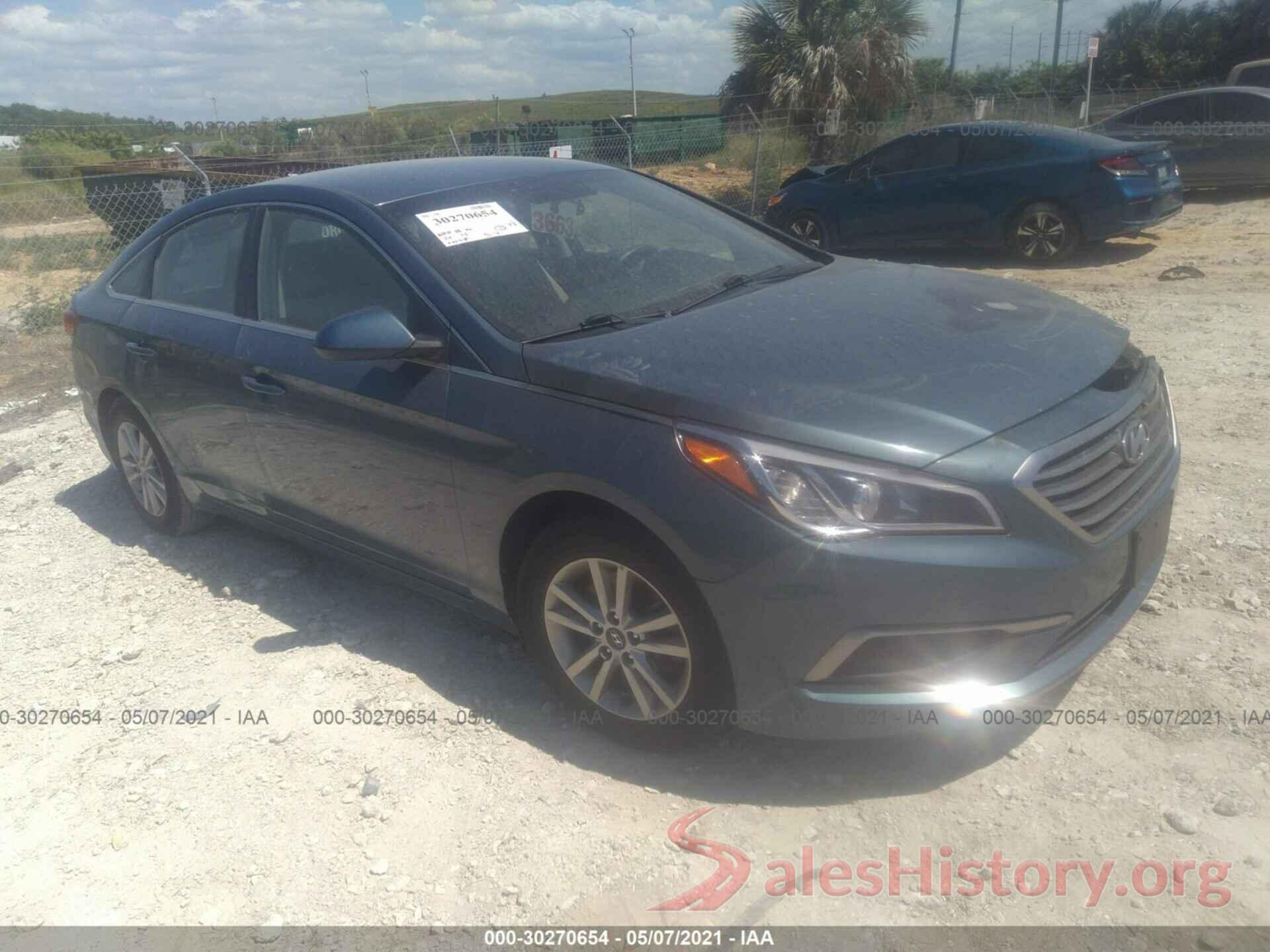 5NPE24AF4HH572813 2017 HYUNDAI SONATA