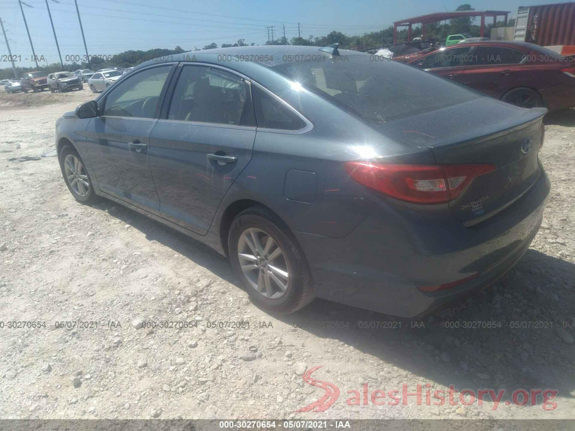 5NPE24AF4HH572813 2017 HYUNDAI SONATA