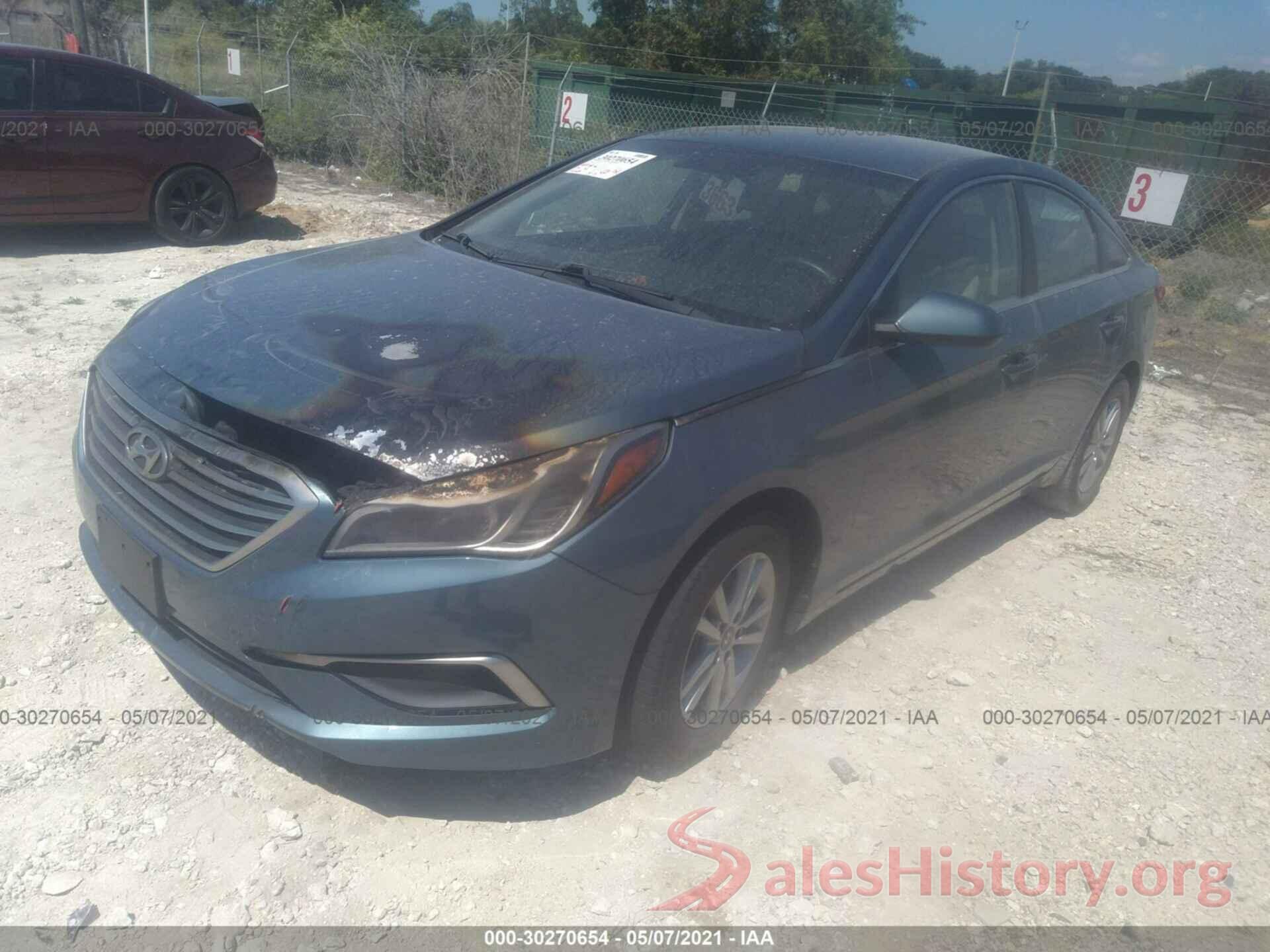 5NPE24AF4HH572813 2017 HYUNDAI SONATA