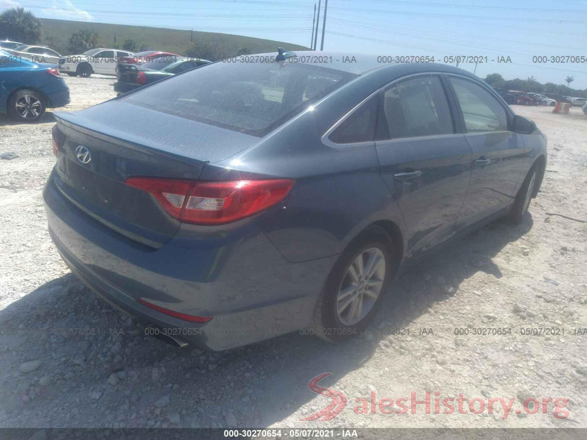 5NPE24AF4HH572813 2017 HYUNDAI SONATA