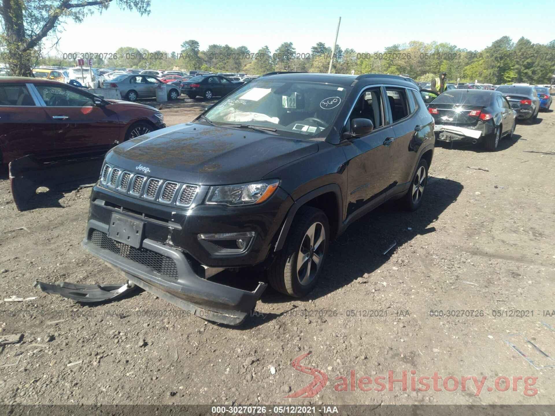 3C4NJDBB3JT177039 2018 JEEP COMPASS