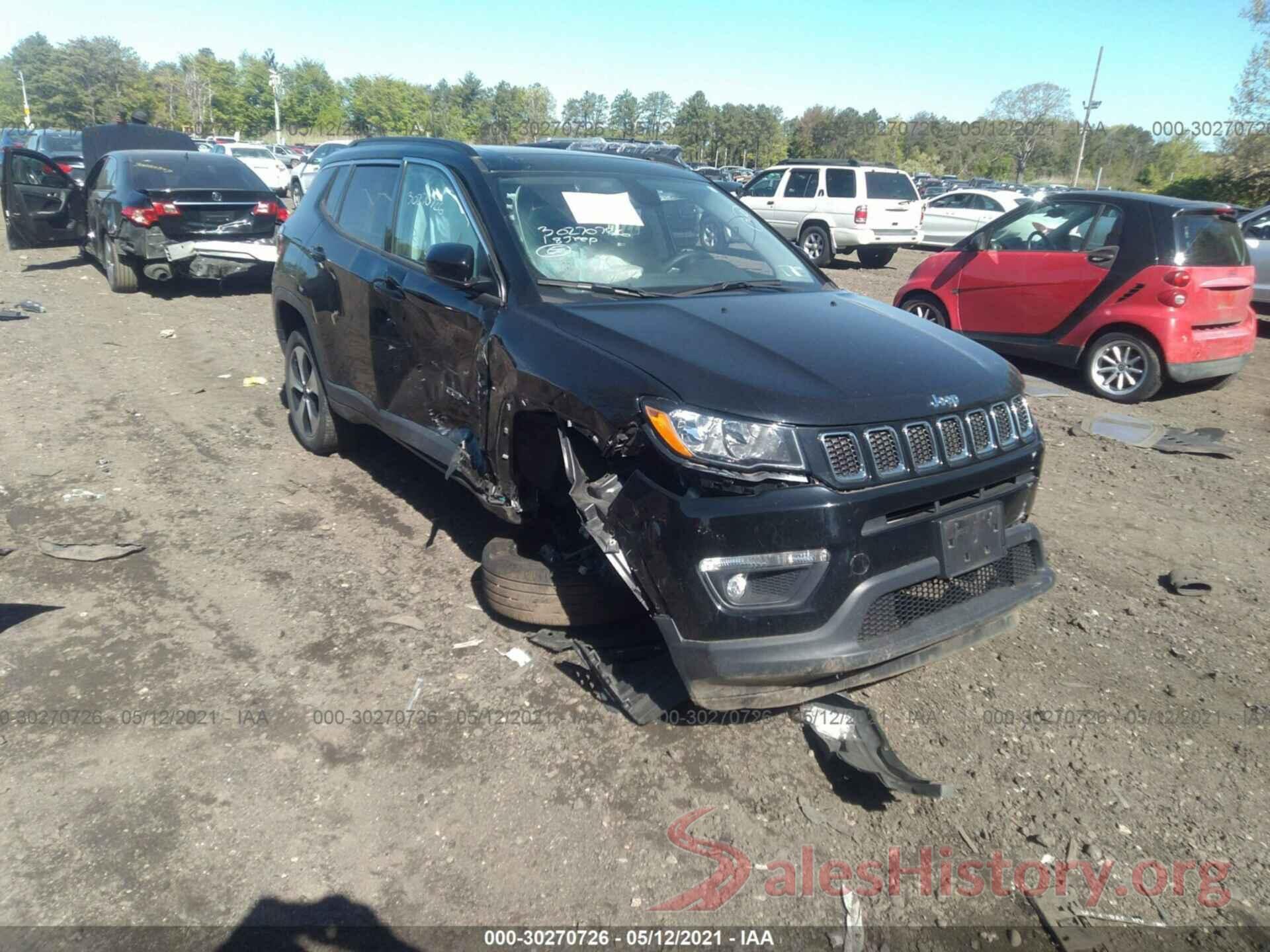 3C4NJDBB3JT177039 2018 JEEP COMPASS