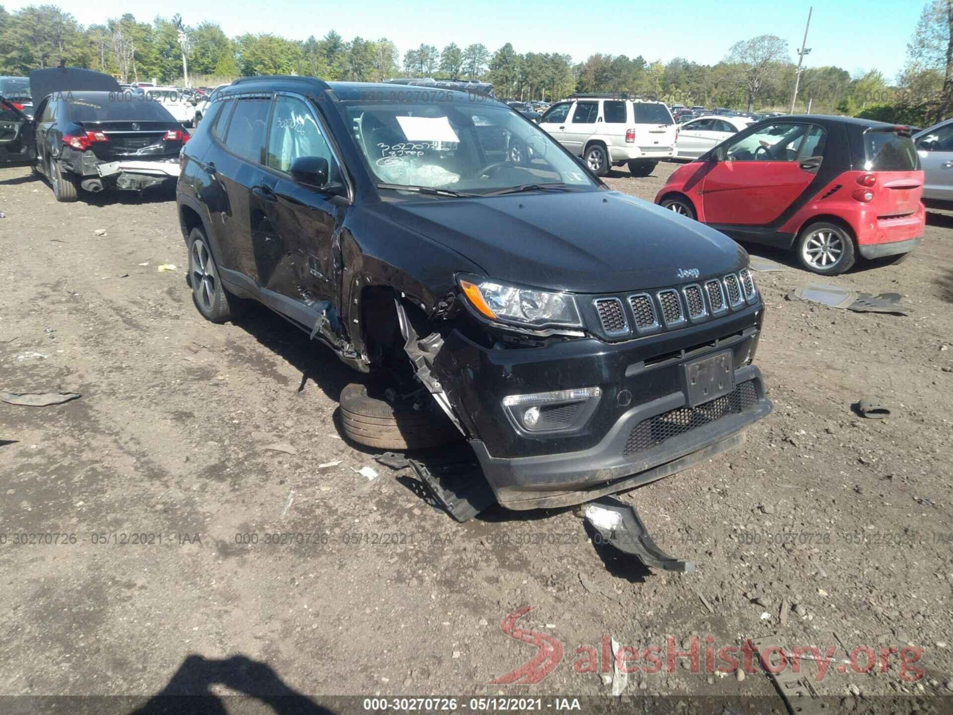 3C4NJDBB3JT177039 2018 JEEP COMPASS