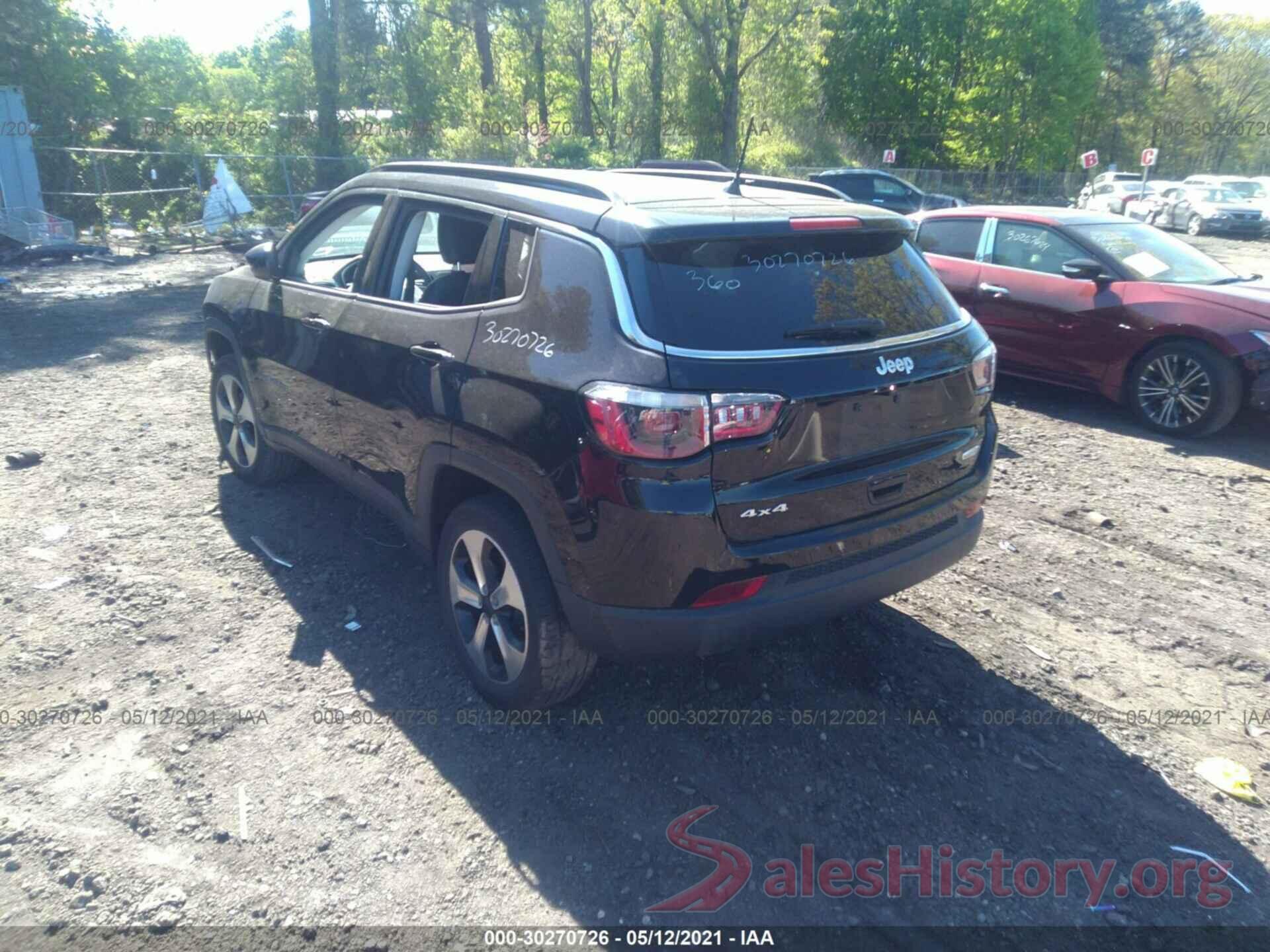 3C4NJDBB3JT177039 2018 JEEP COMPASS