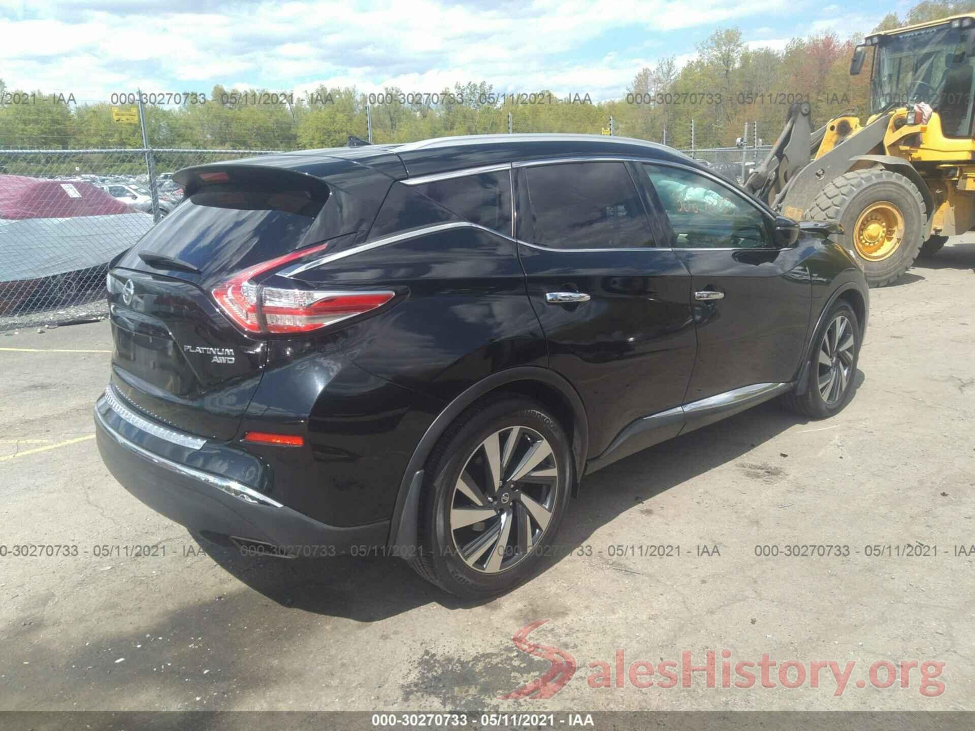 5N1AZ2MH2GN109008 2016 NISSAN MURANO