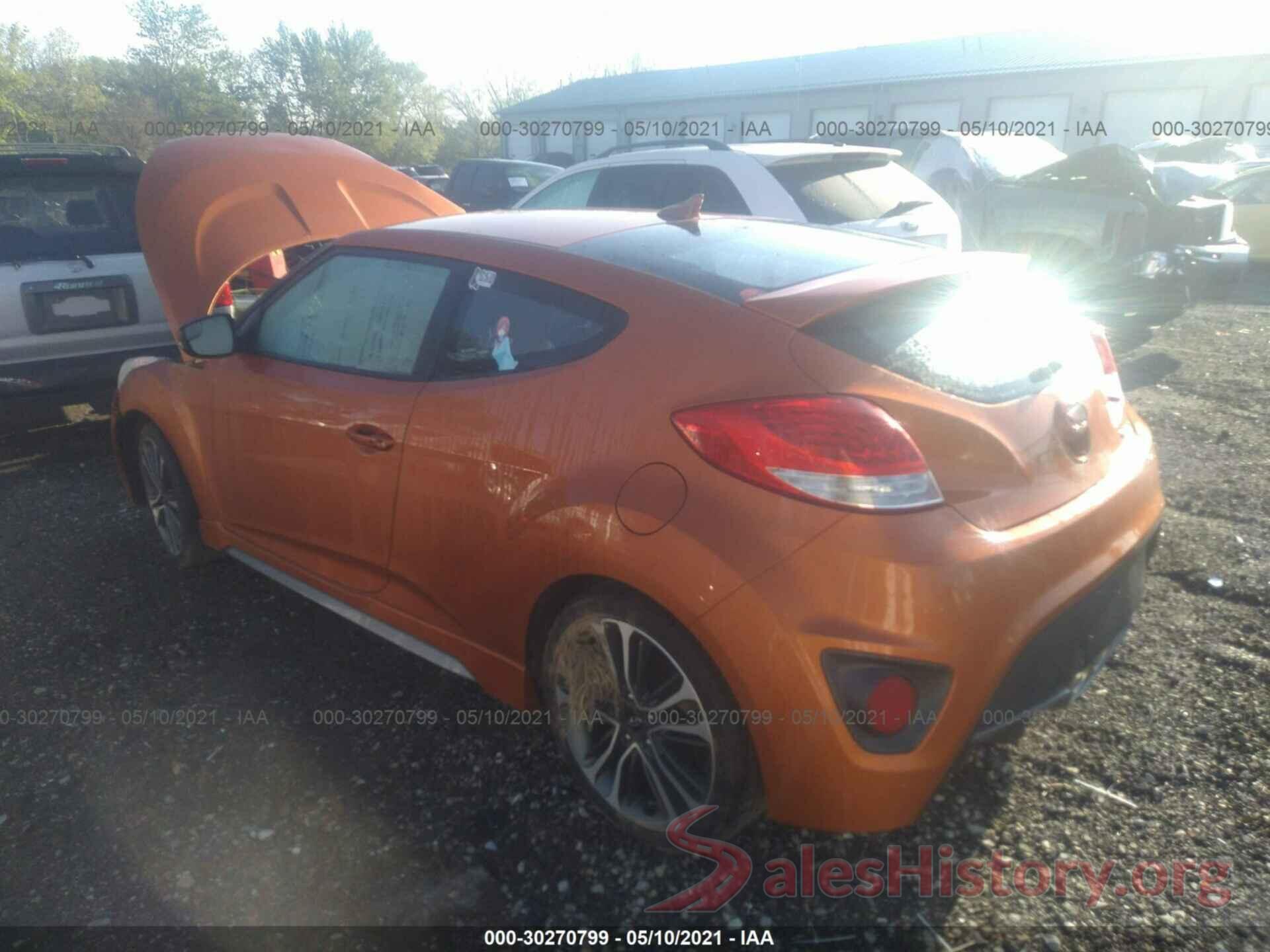 KMHTC6AE9GU267170 2016 HYUNDAI VELOSTER