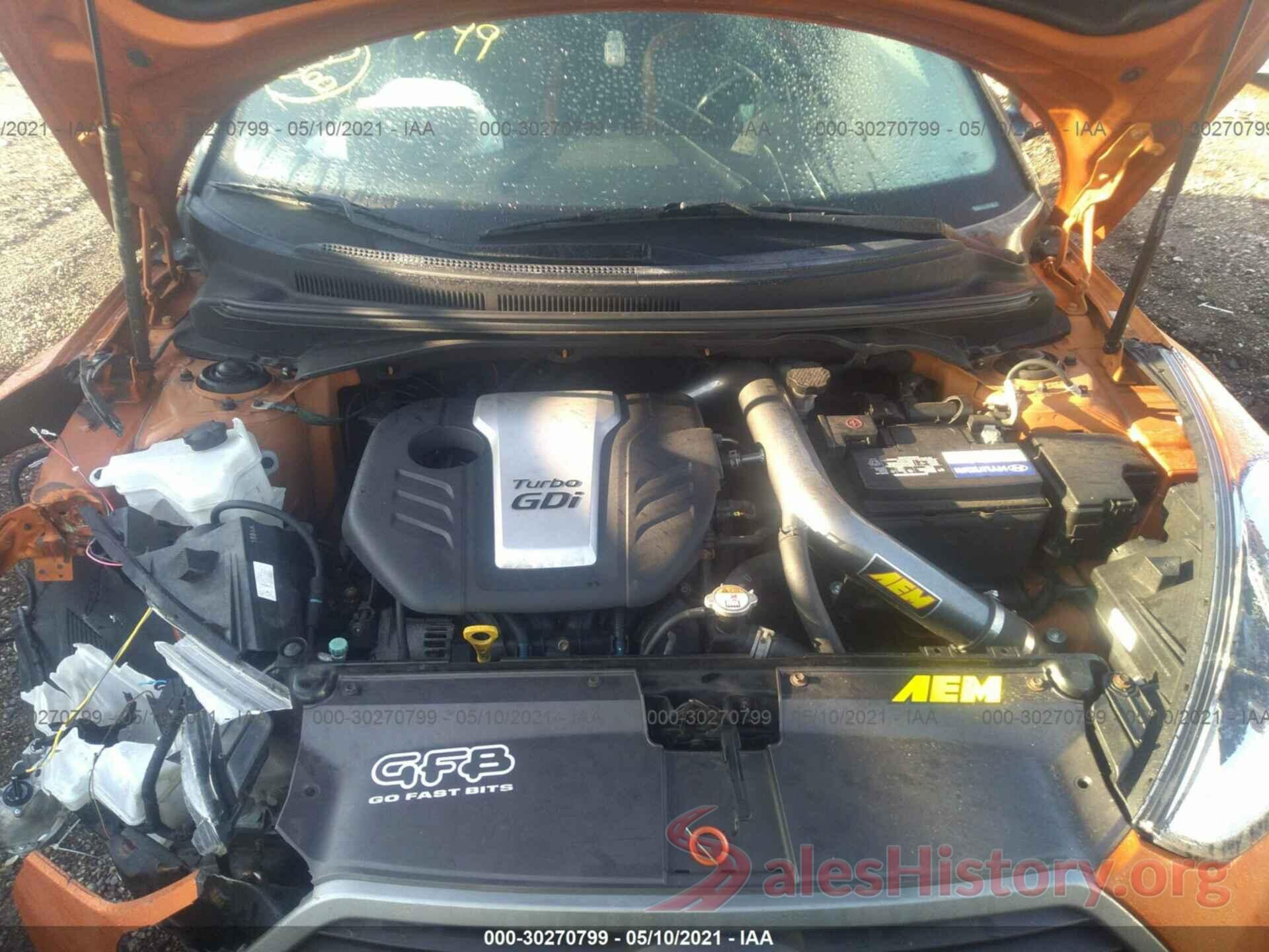 KMHTC6AE9GU267170 2016 HYUNDAI VELOSTER