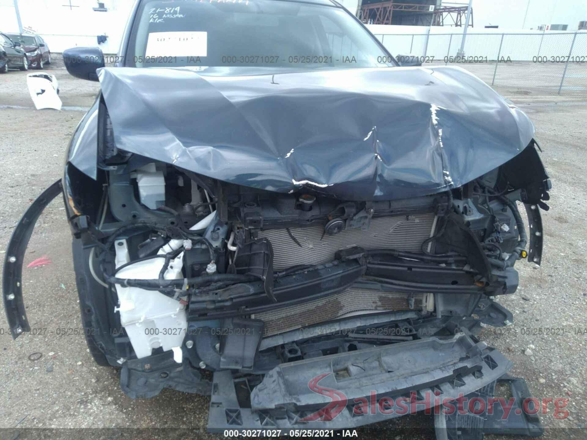 JN8AT2MT2GW000623 2016 NISSAN ROGUE