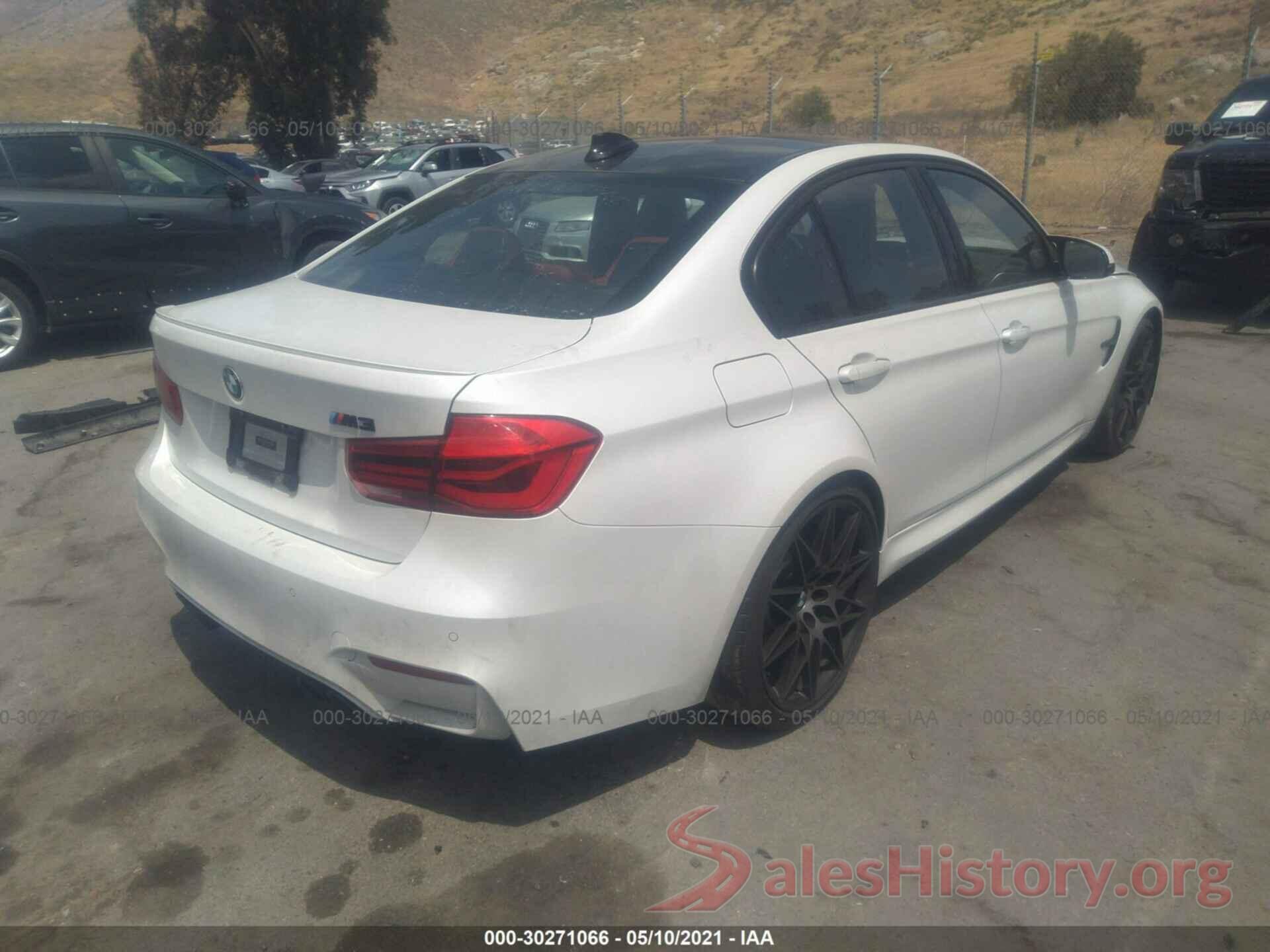 WBS8M9C51J5J79438 2018 BMW M3