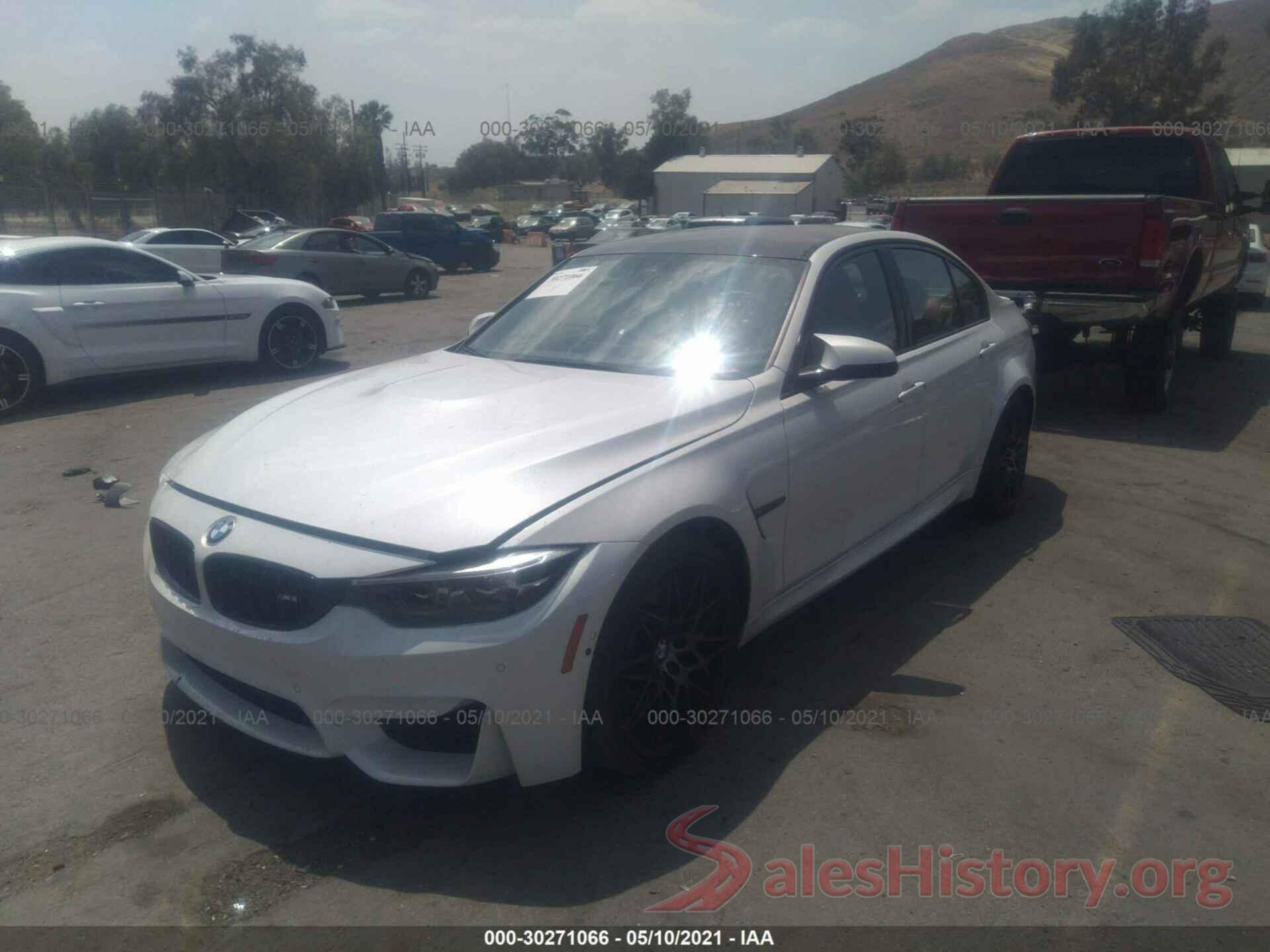 WBS8M9C51J5J79438 2018 BMW M3