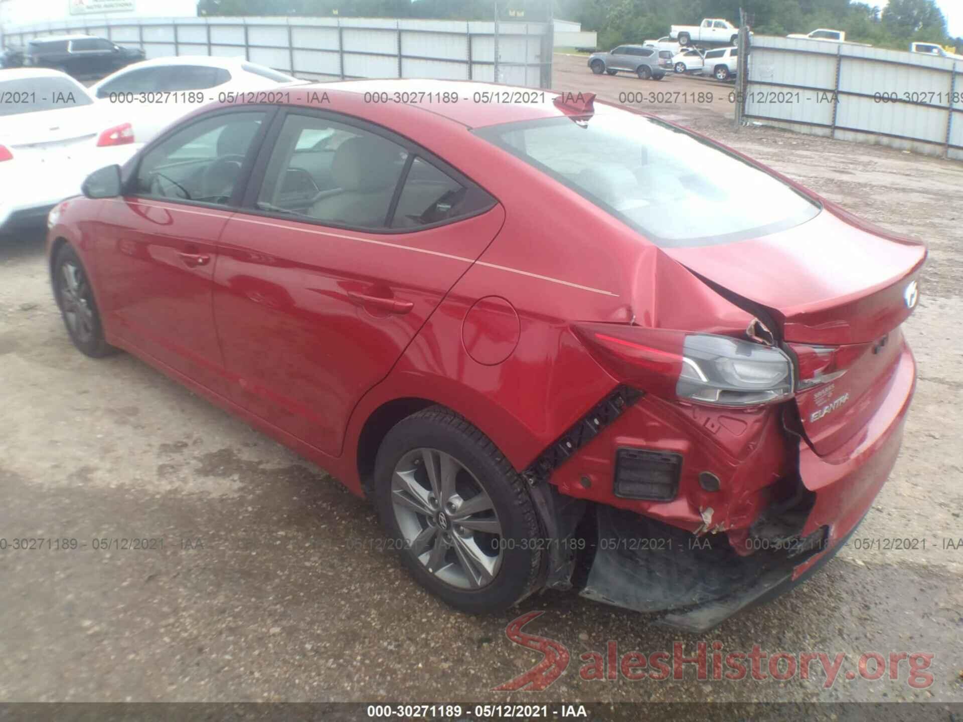 5NPD84LF7HH010167 2017 HYUNDAI ELANTRA