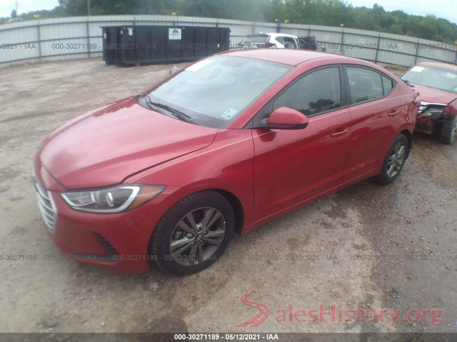 5NPD84LF7HH010167 2017 HYUNDAI ELANTRA