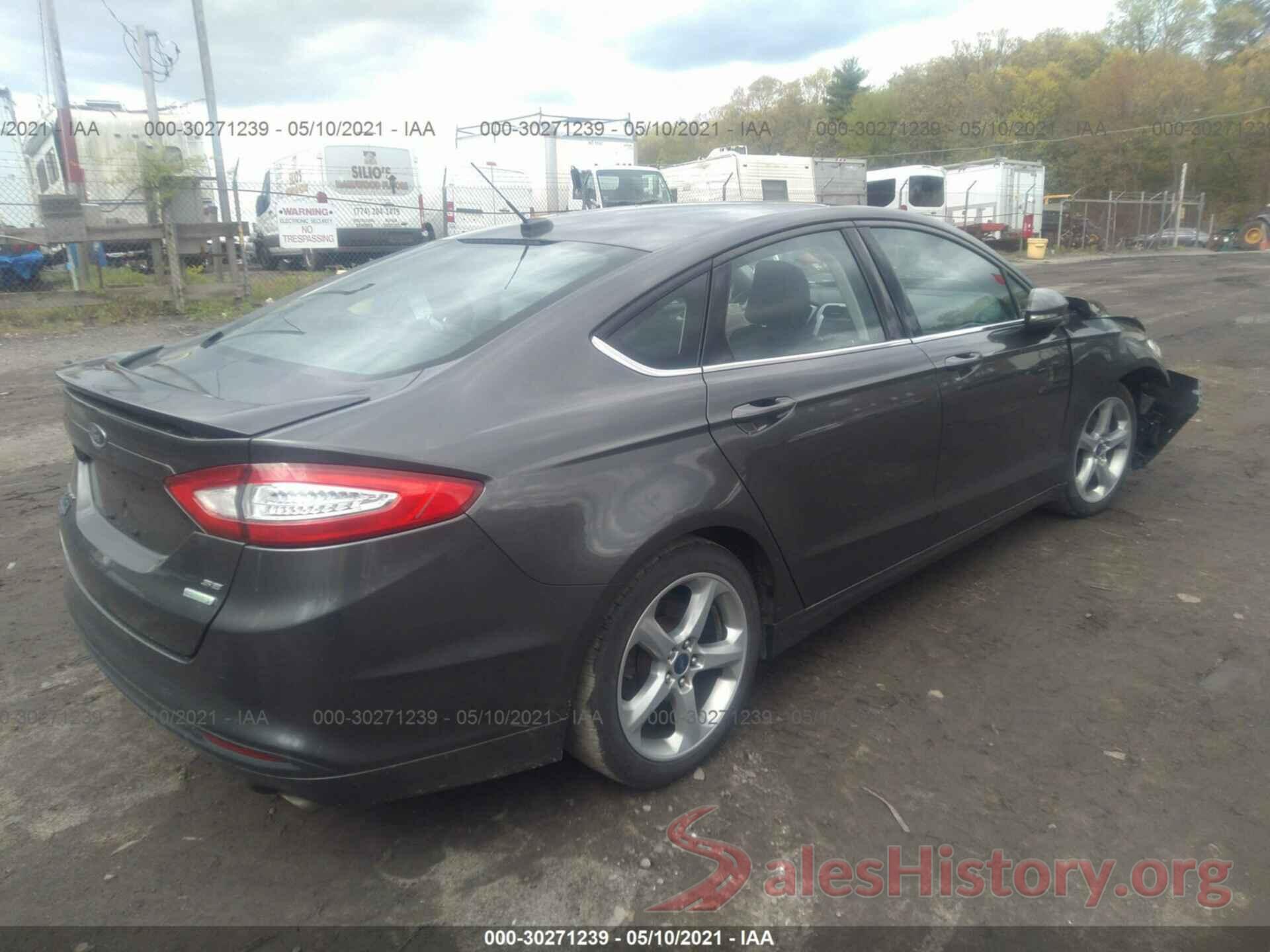 3FA6P0HD3GR390170 2016 FORD FUSION