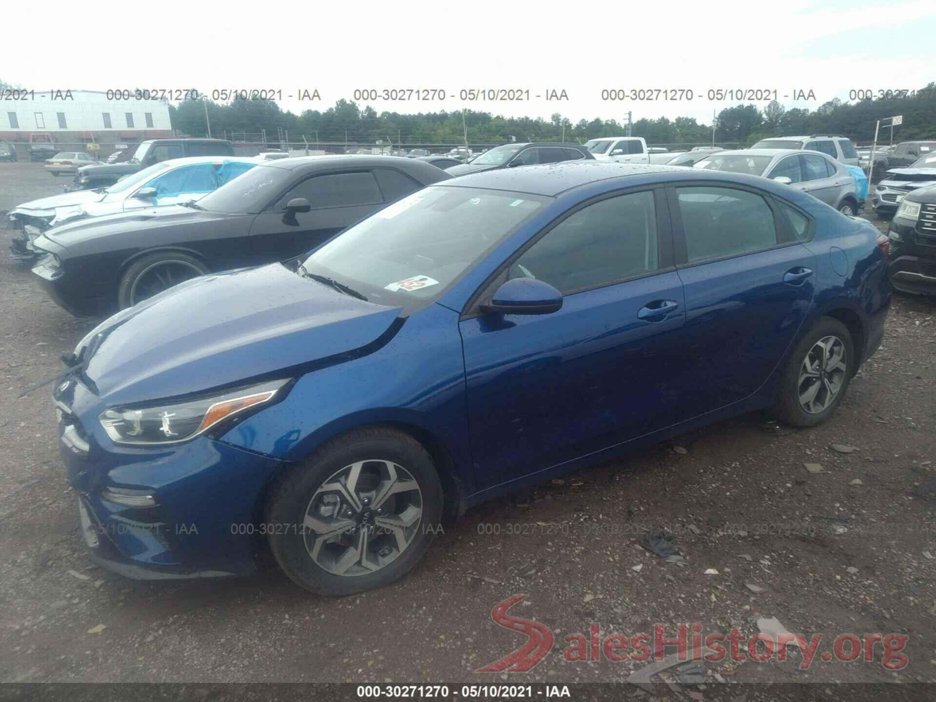 3KPF24ADXLE227138 2020 KIA FORTE