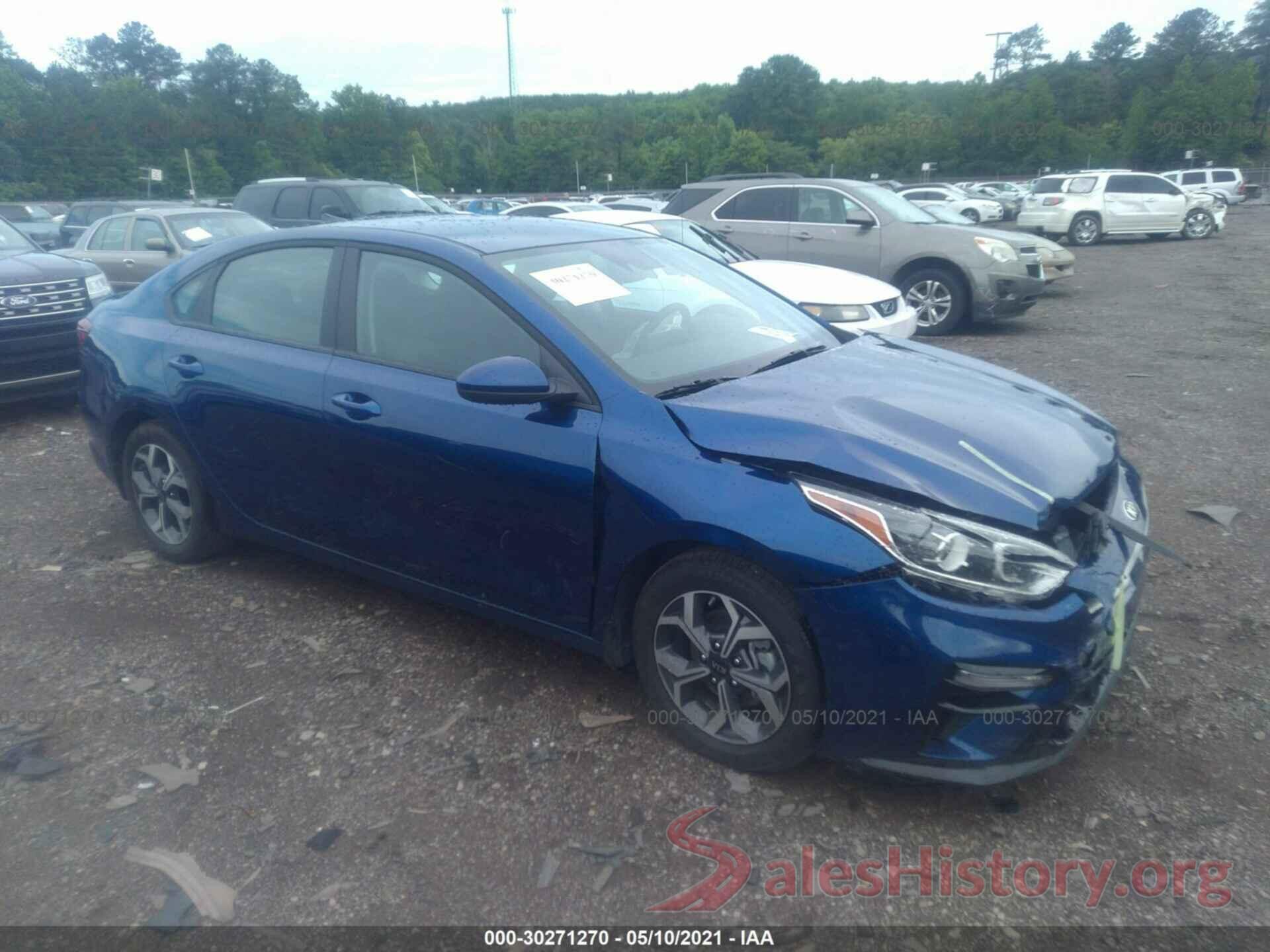 3KPF24ADXLE227138 2020 KIA FORTE