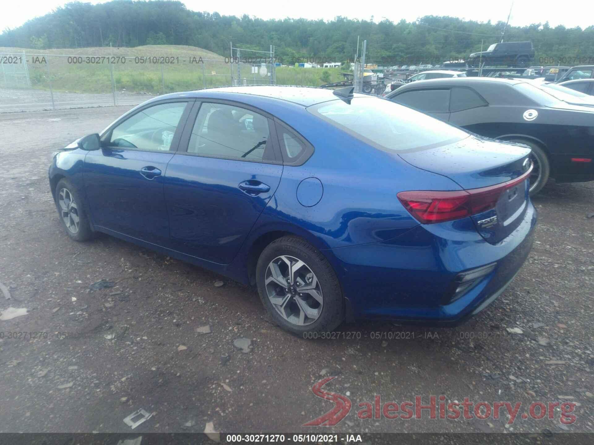 3KPF24ADXLE227138 2020 KIA FORTE