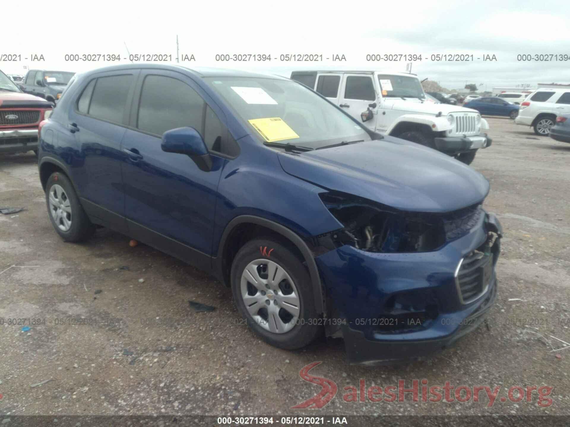 3GNCJKSB3HL211655 2017 CHEVROLET TRAX