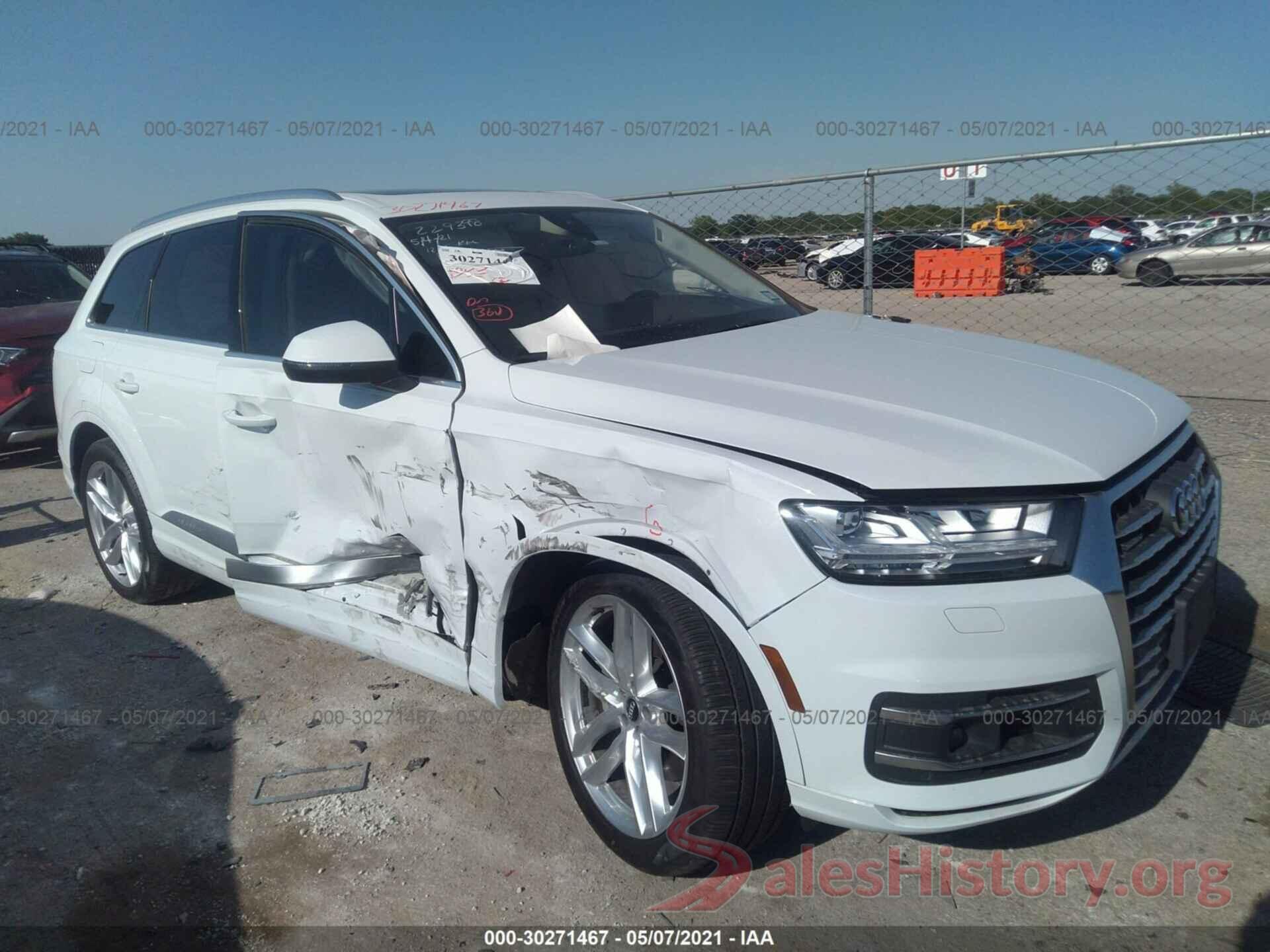 WA1VAAF73HD034316 2017 AUDI Q7