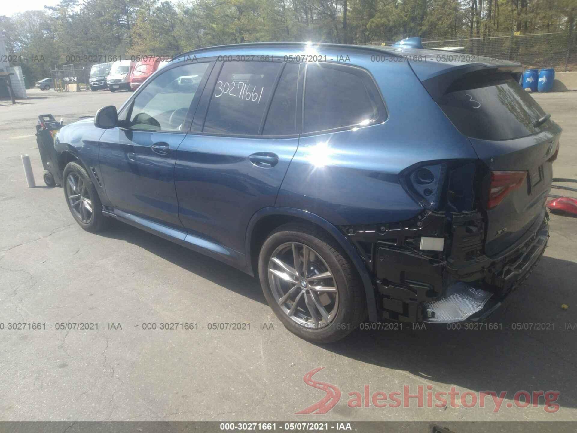 5UXTY9C01M9G37004 2021 BMW X3