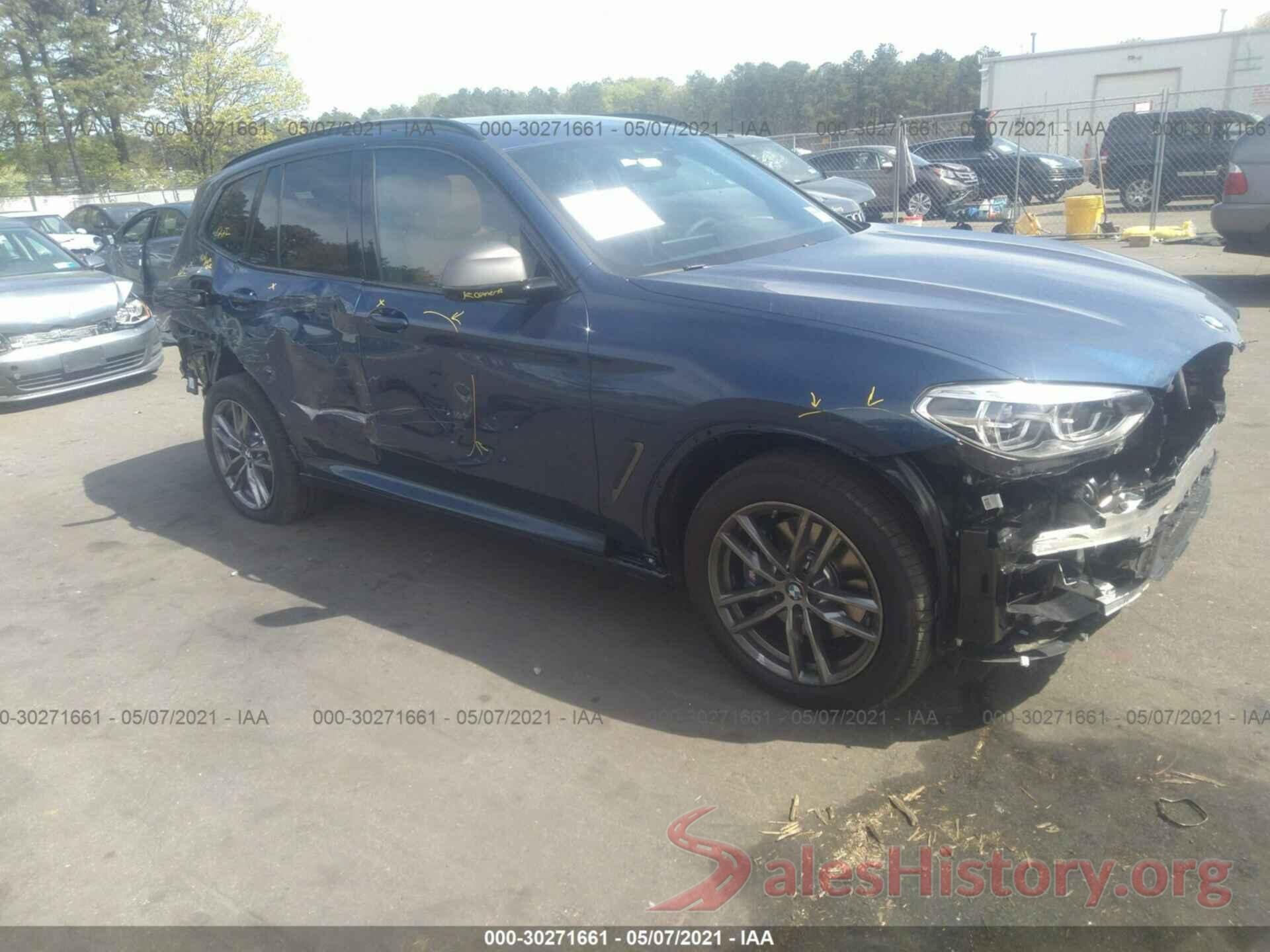 5UXTY9C01M9G37004 2021 BMW X3