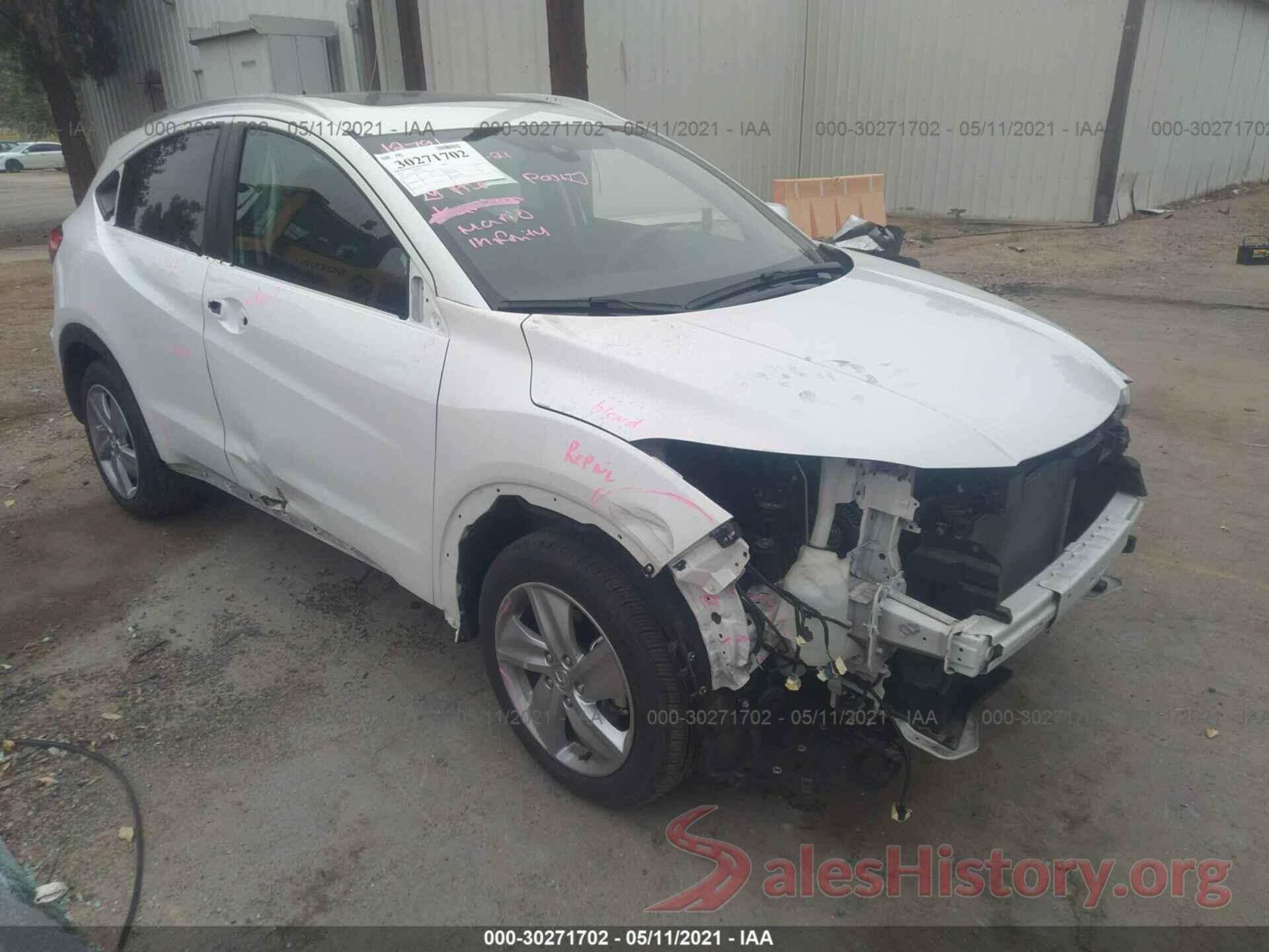 3CZRU5H54KM729184 2019 HONDA HR-V